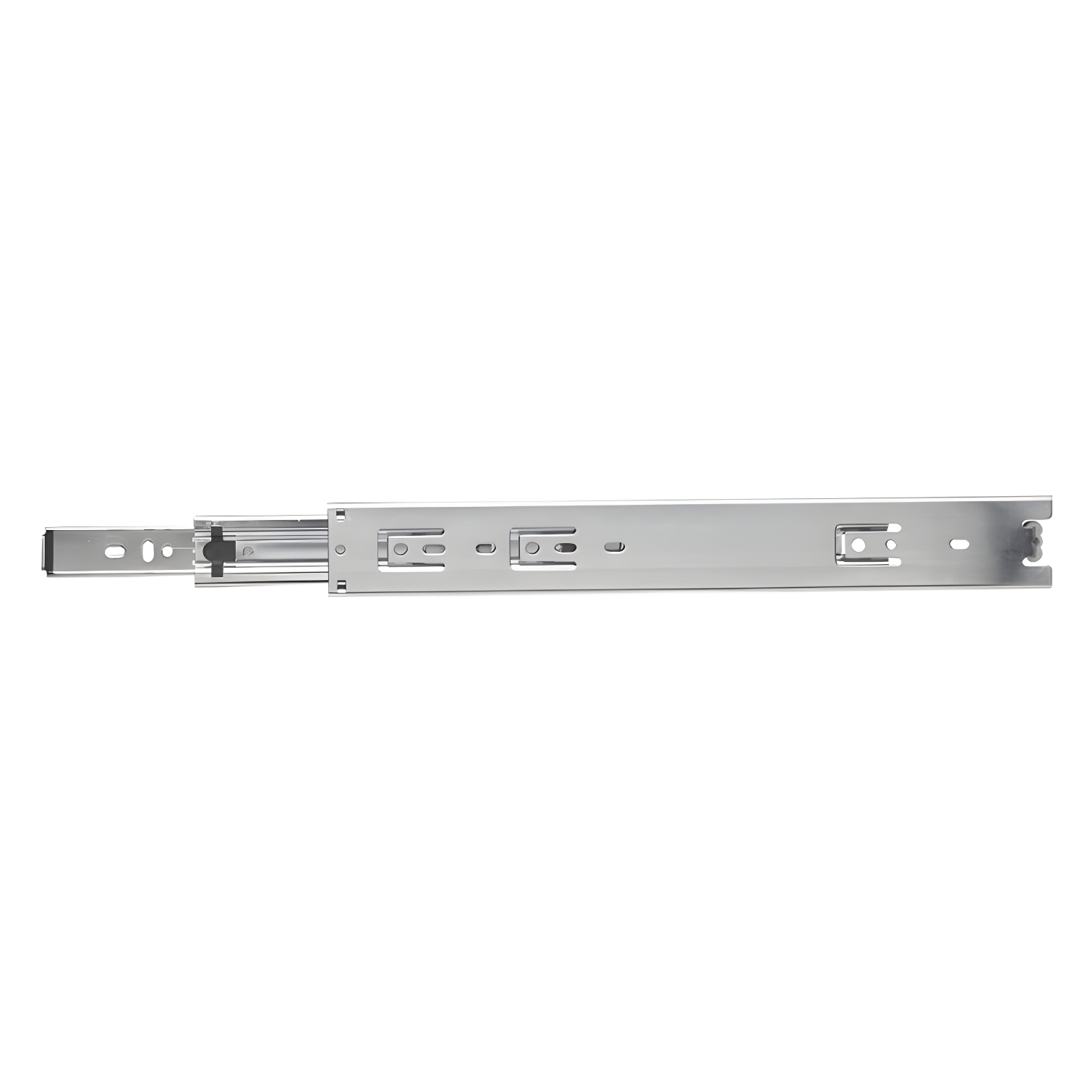 14-Inch Cadmium Steel Full Extension Drawer Slides, 2-Pack