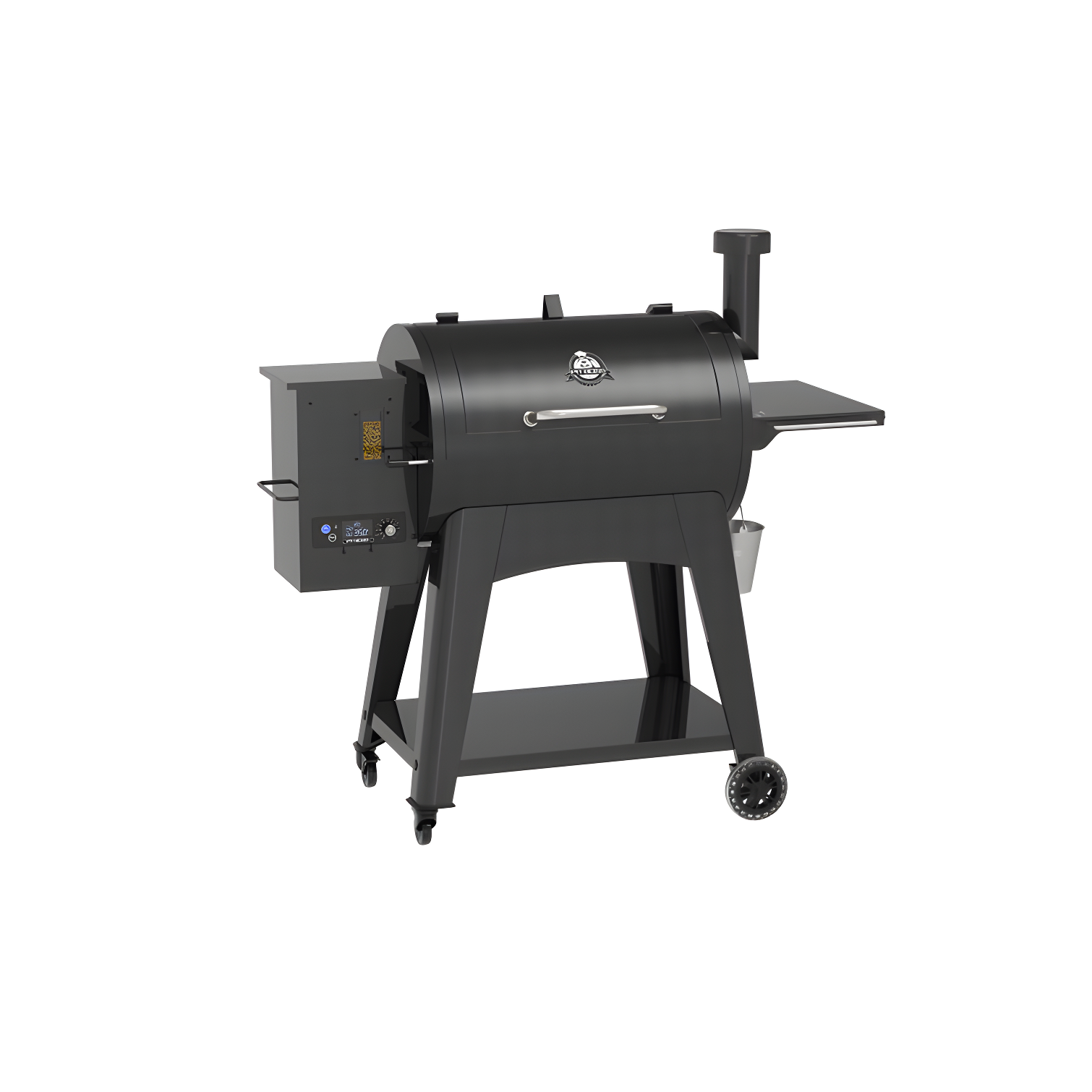 Pit Boss 55.7'' Black Painted Steel Wood Pellet Grill