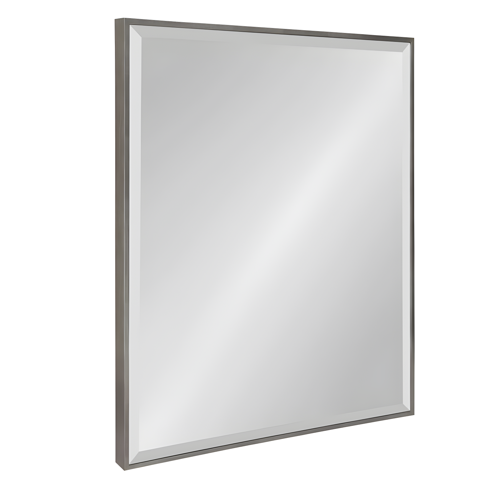 Rhodes Modern Full-Length Rectangular Silver Dresser Mirror