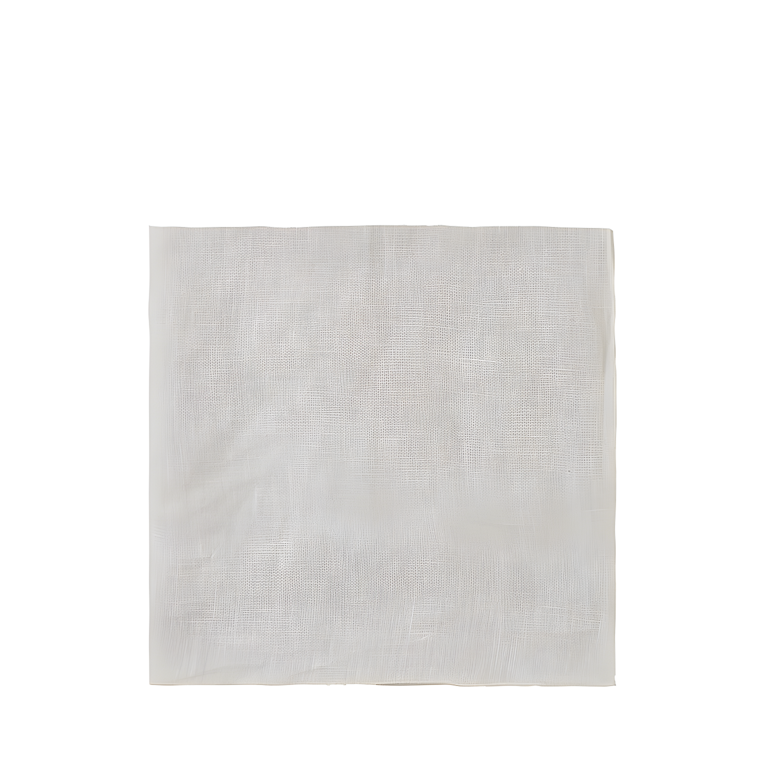 Cream Linen Square Napkin Set, 4 Pieces