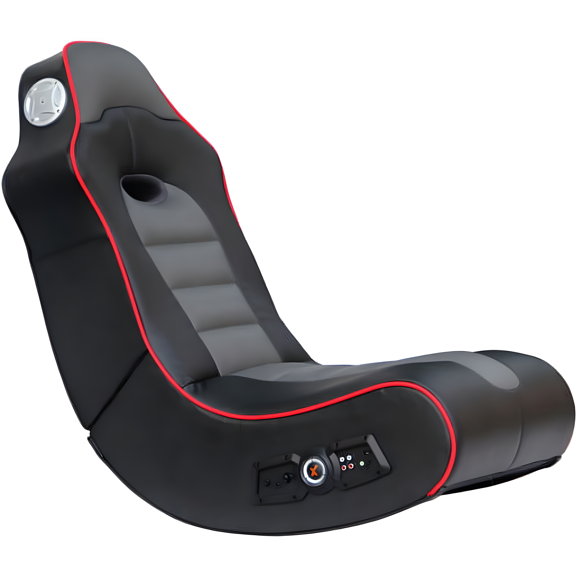 X Rocker Black and Red Ergonomic Bluetooth Gaming Chair