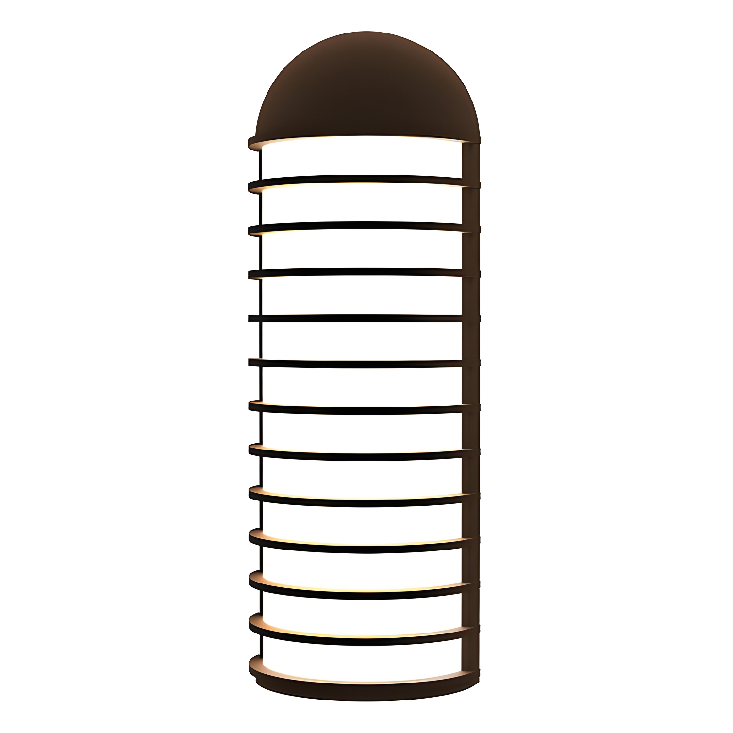 Lighthouse Textured Bronze 14.5" LED Wall Sconce with Dimmable Light