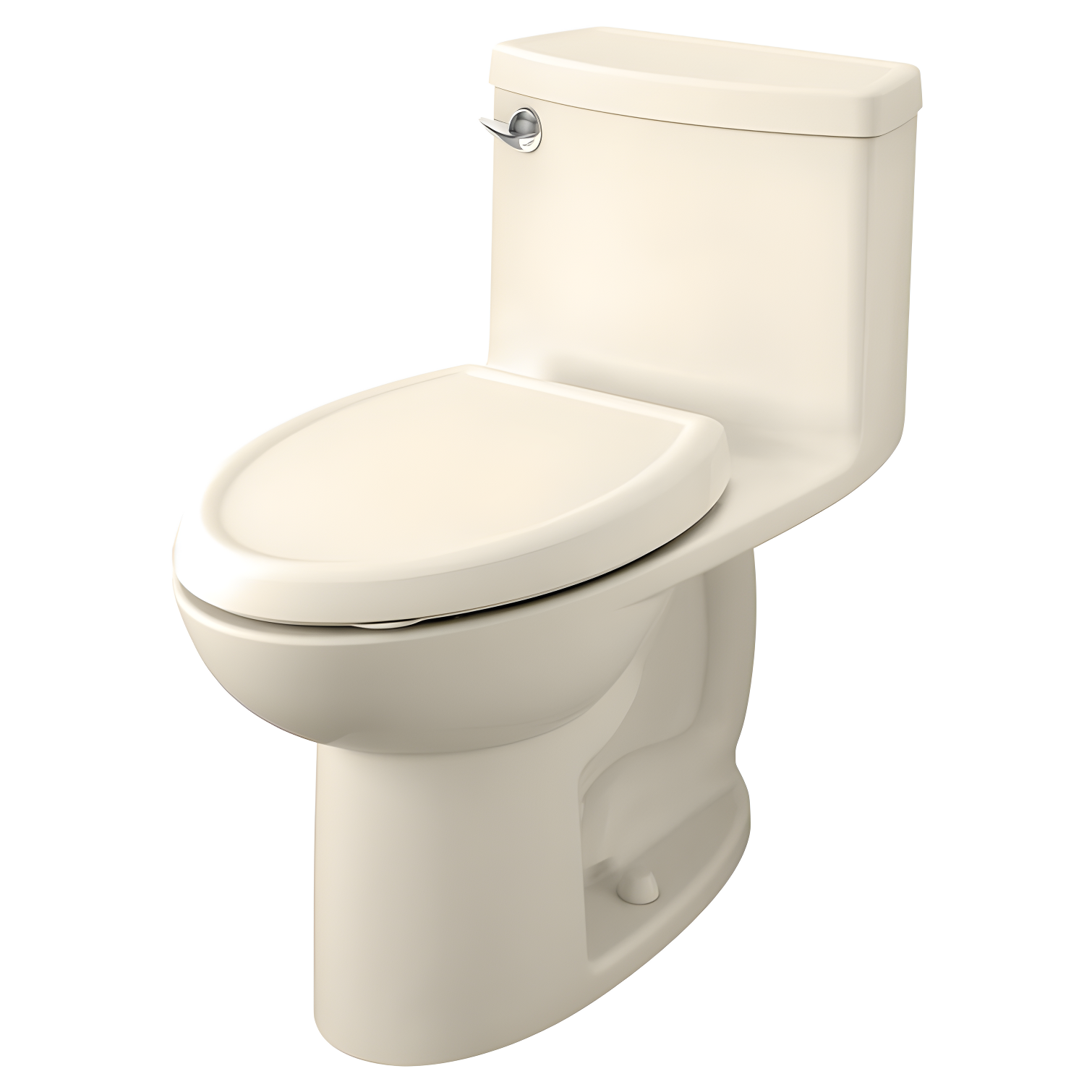 Bone Elongated High Efficiency Free Standing Toilet