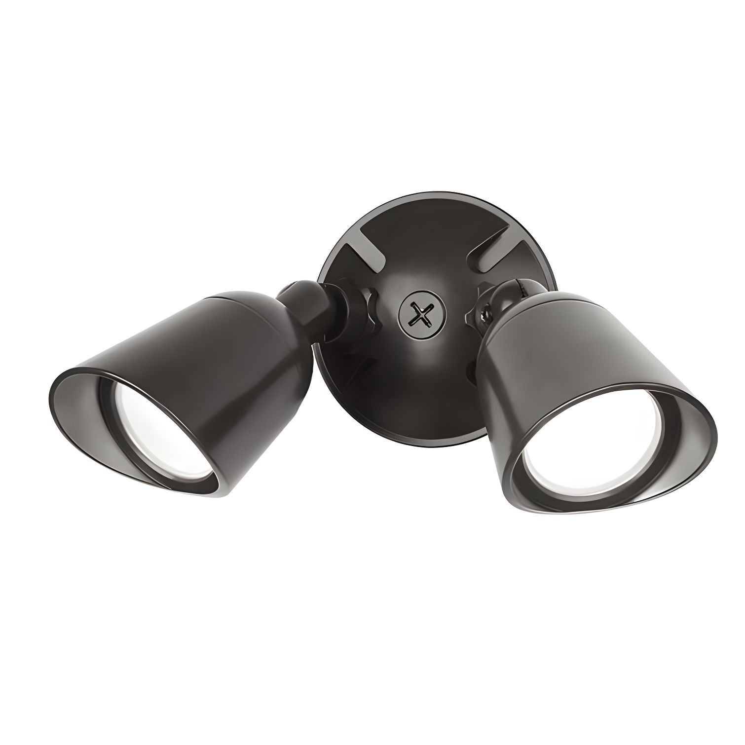 Endurance Double Spot LED Security Light in Black