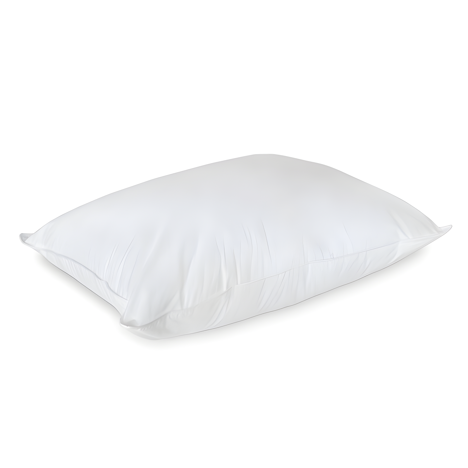 Medium Density White Polyester Hypoallergenic Pillow