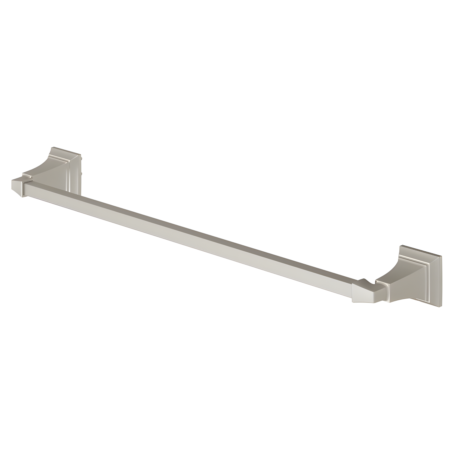 Brushed Nickel 24'' Wall Mounted Towel Bar