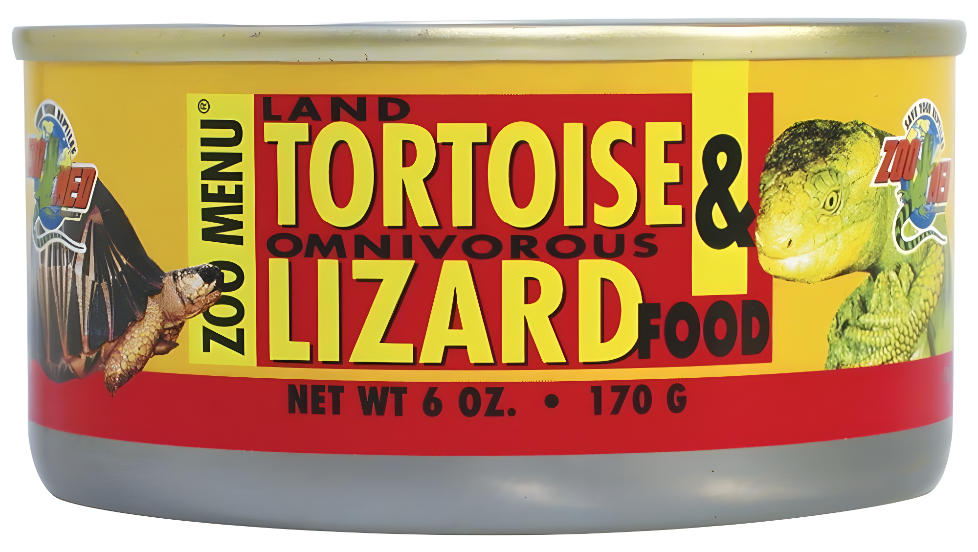 Zoo Menu 6 oz Land Tortoise & Lizard Food Can