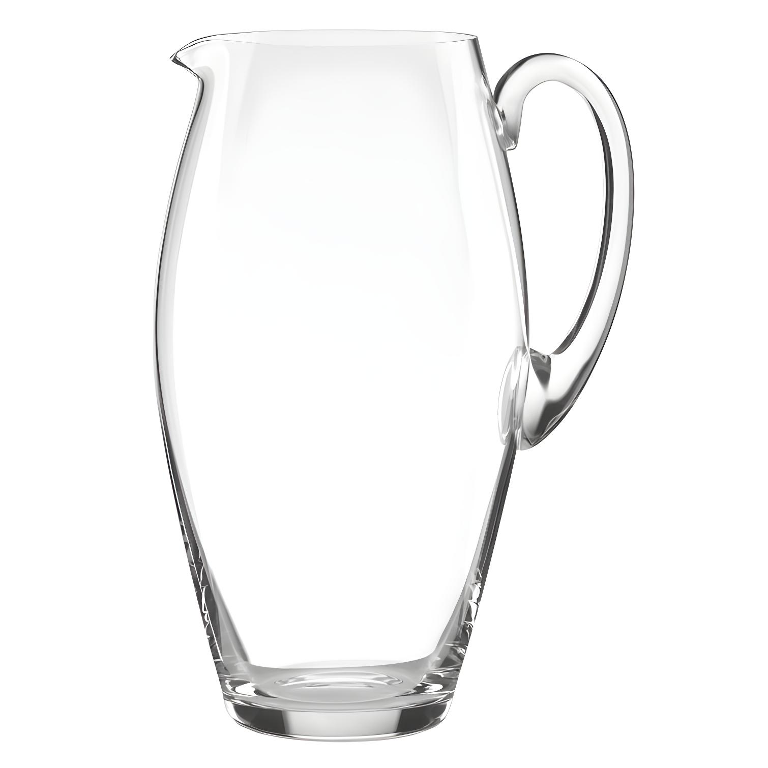 Elegant Tuscany 80 oz Clear Crystal Contemporary Pitcher