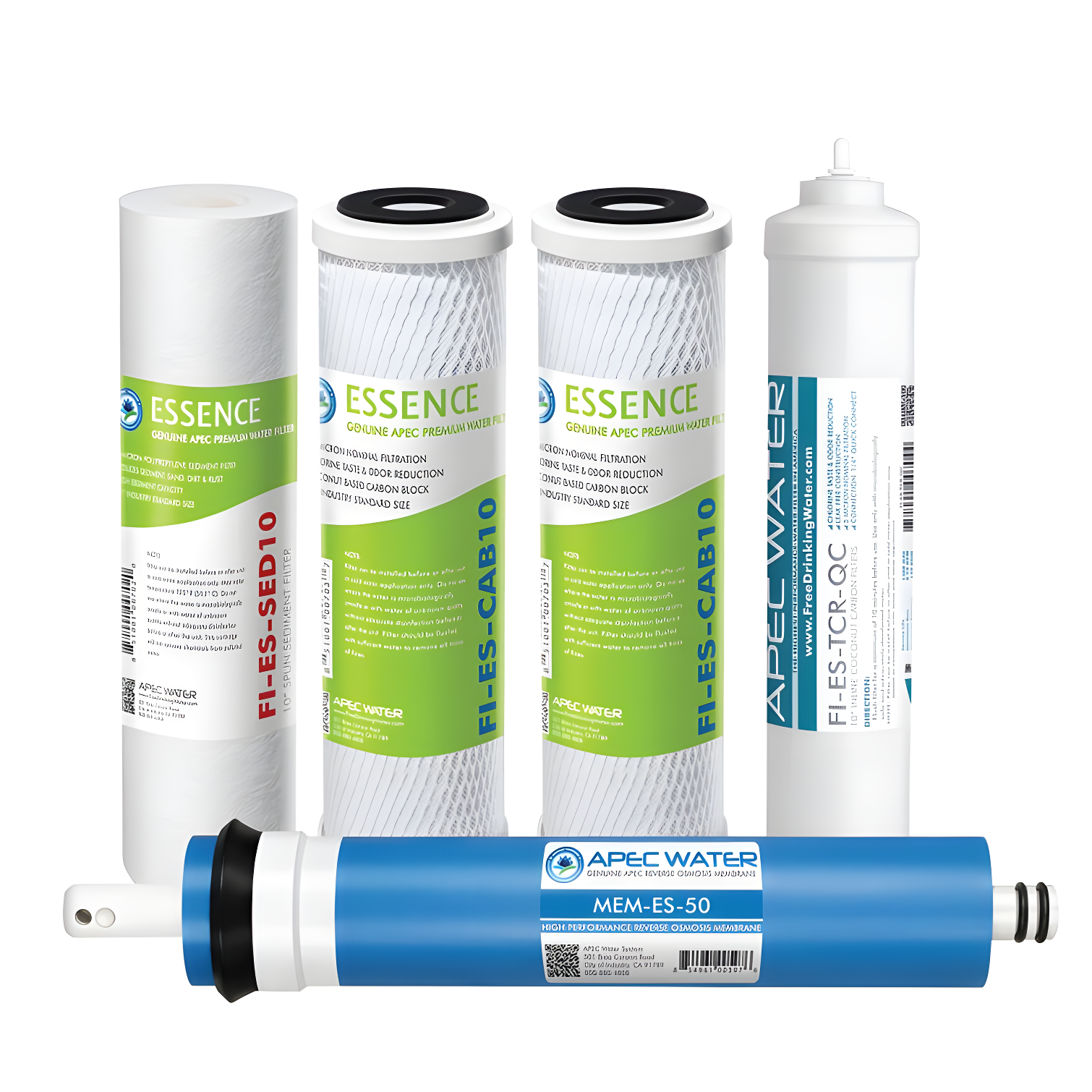 APEC Essence Series 50 GPD Complete Replacement Filter Set