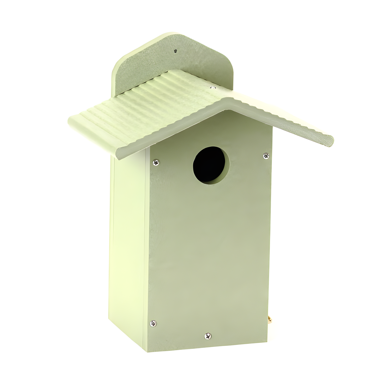 Green Recycled Plastic Bluebird House with Side Door