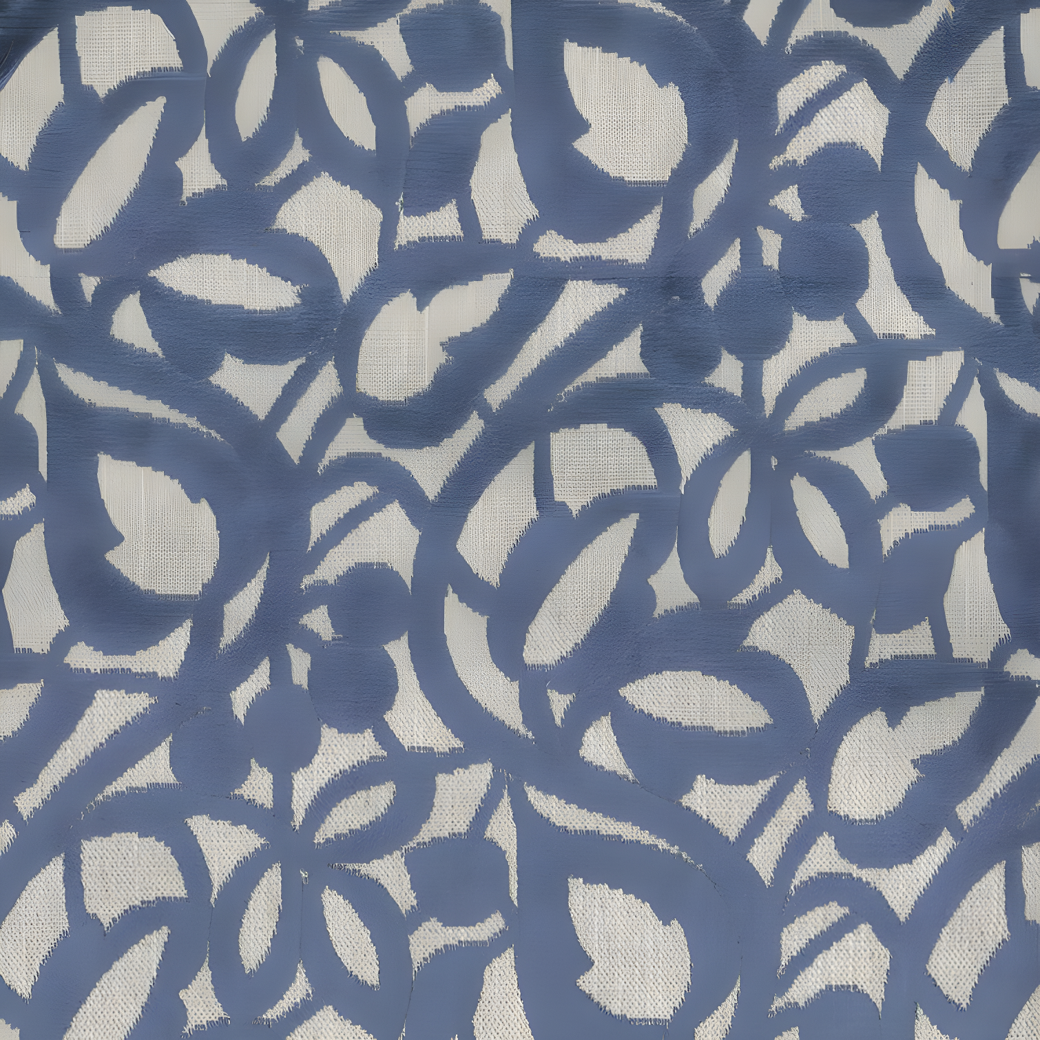 Azure Velvet Floral Upholstery Fabric