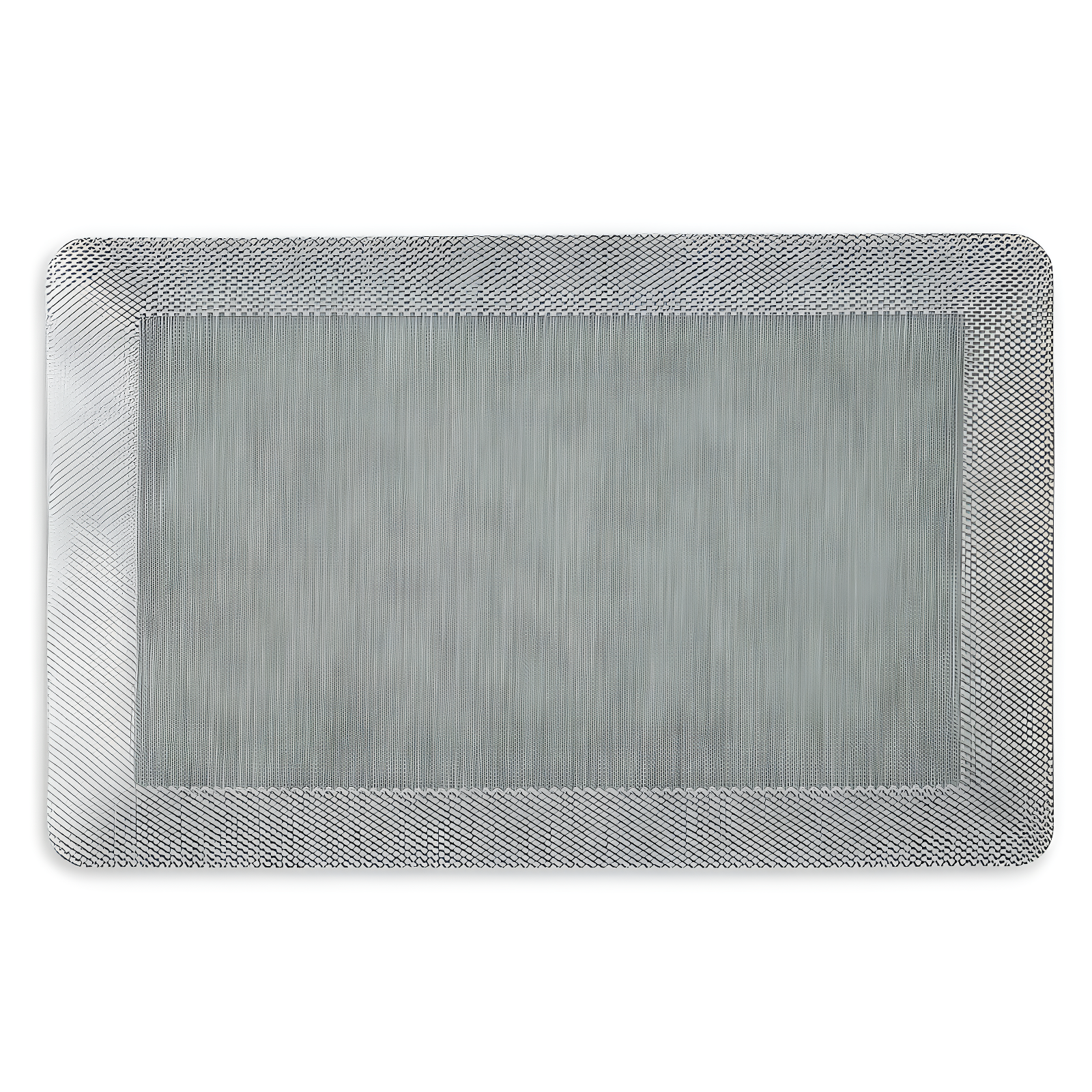 Mint Green Rectangular Memory Foam Anti-Fatigue Kitchen Mat