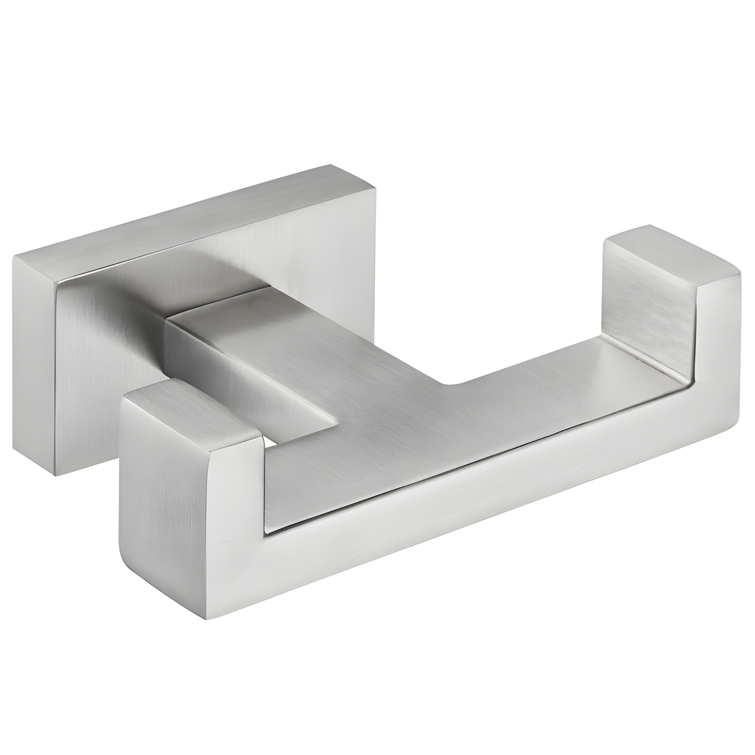 Brushed Nickel Stainless Steel Wall Mounted Double Towel Hook