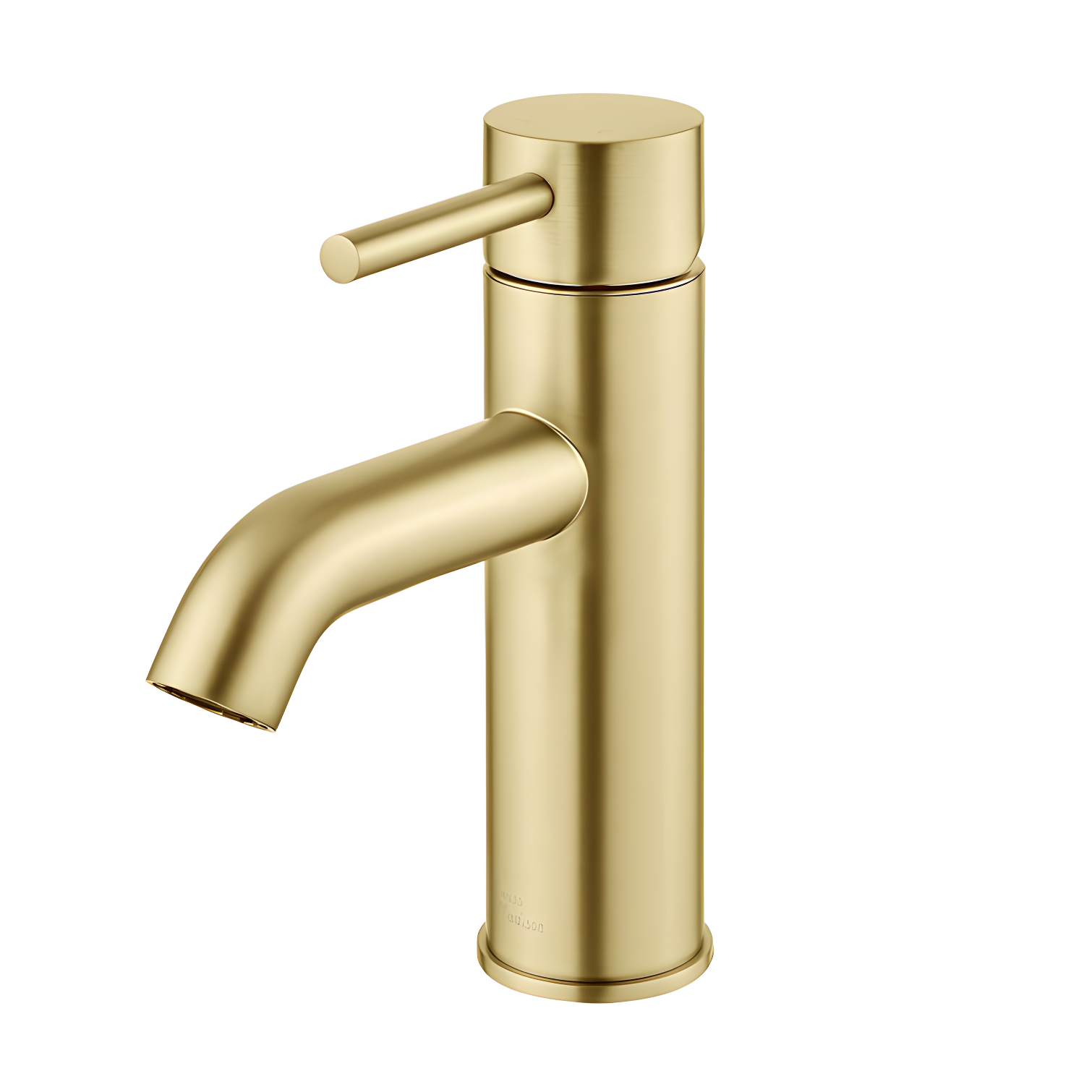 Ivy Brushed Gold Single-Handle Bathroom Faucet