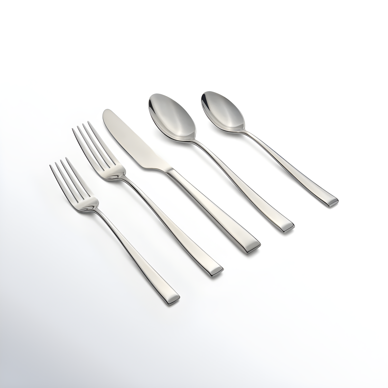 Marlise Mirror 20-Piece Stainless Steel Flatware Set