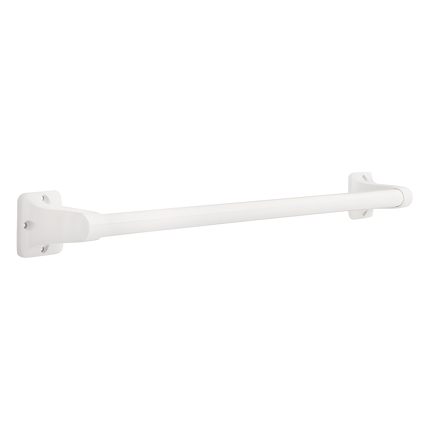 Delta 24" White Stainless Steel Bathroom Grab Bar