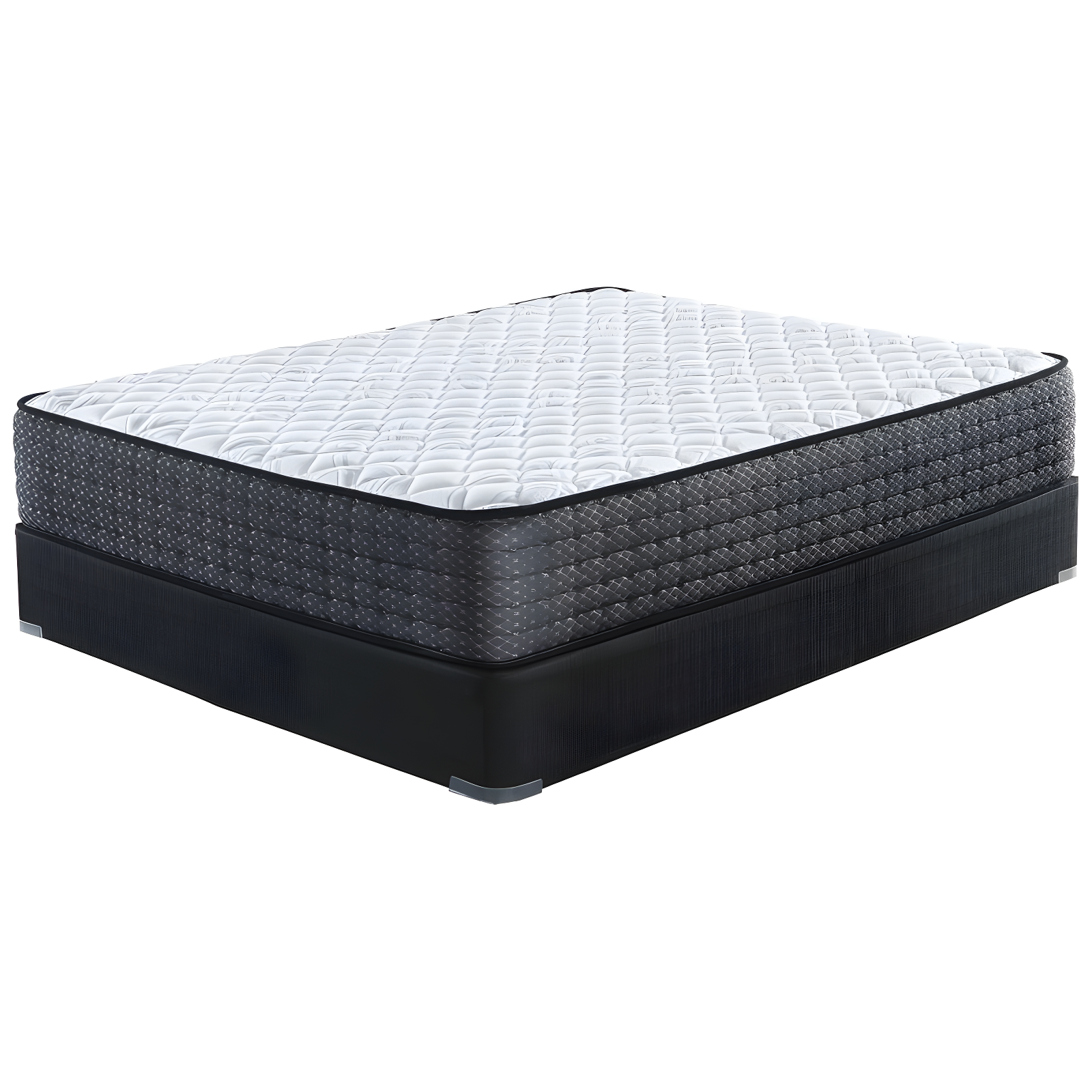 Queen White Gel Memory Foam Innerspring Mattress