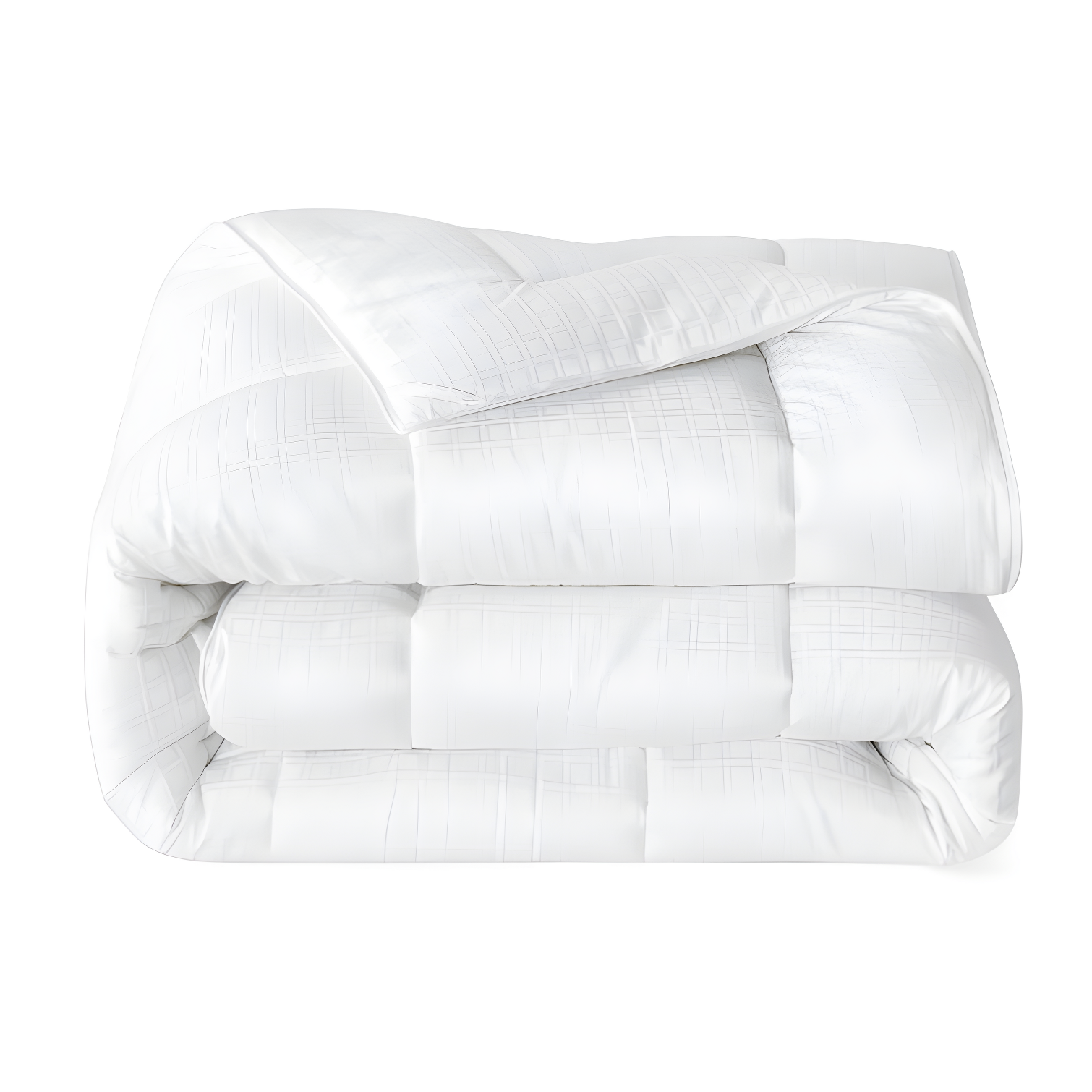 Full White Down Alternative Comforter with Microfiber Cover