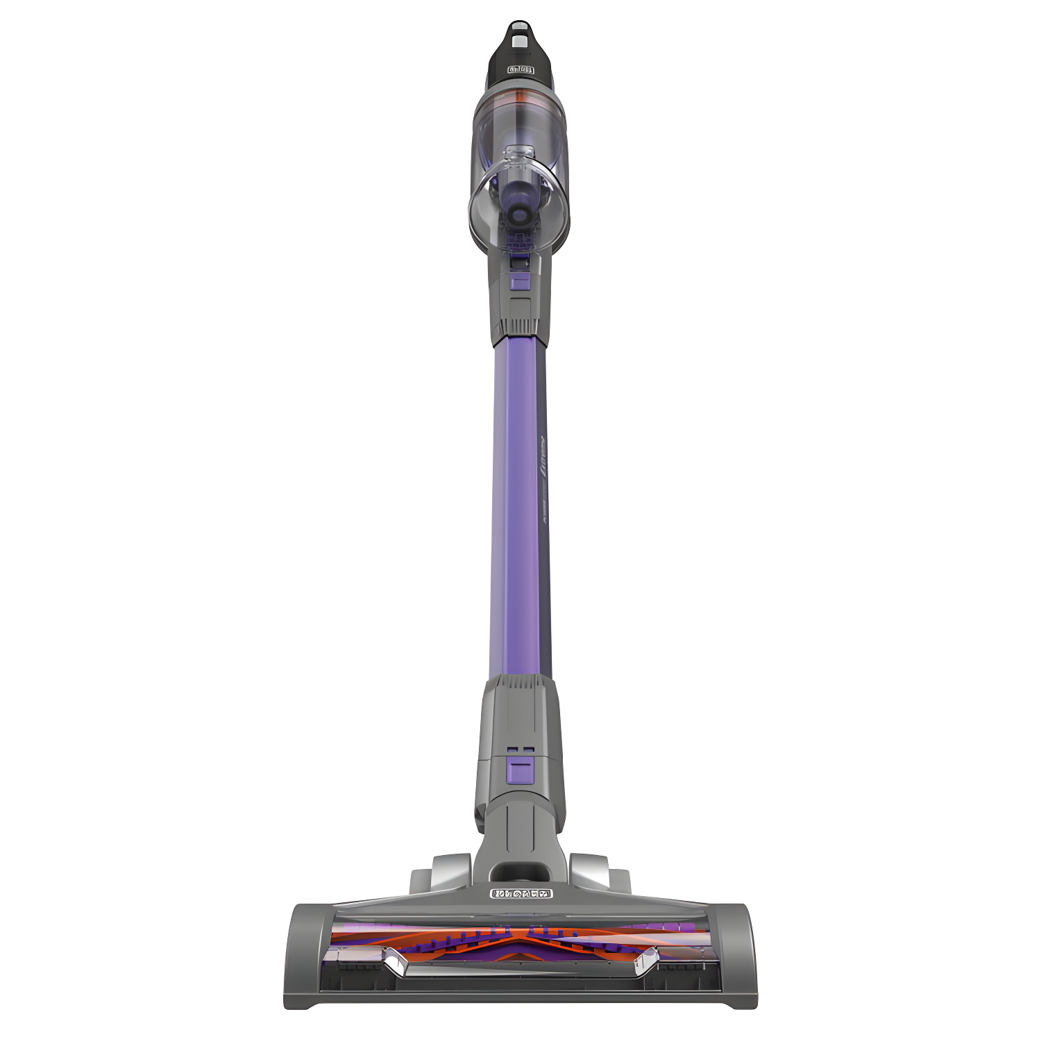 Purple Cordless Stick Vacuum for Pets with Anti-Tangle Brush