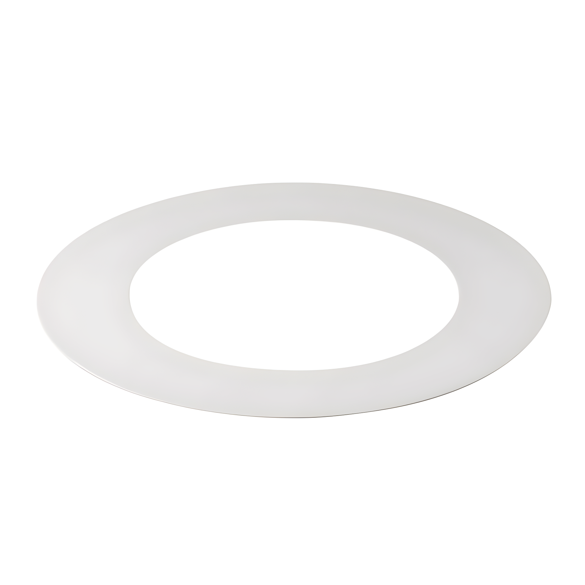 White Aluminum Universal Ceiling Goof Ring, 8.25 in