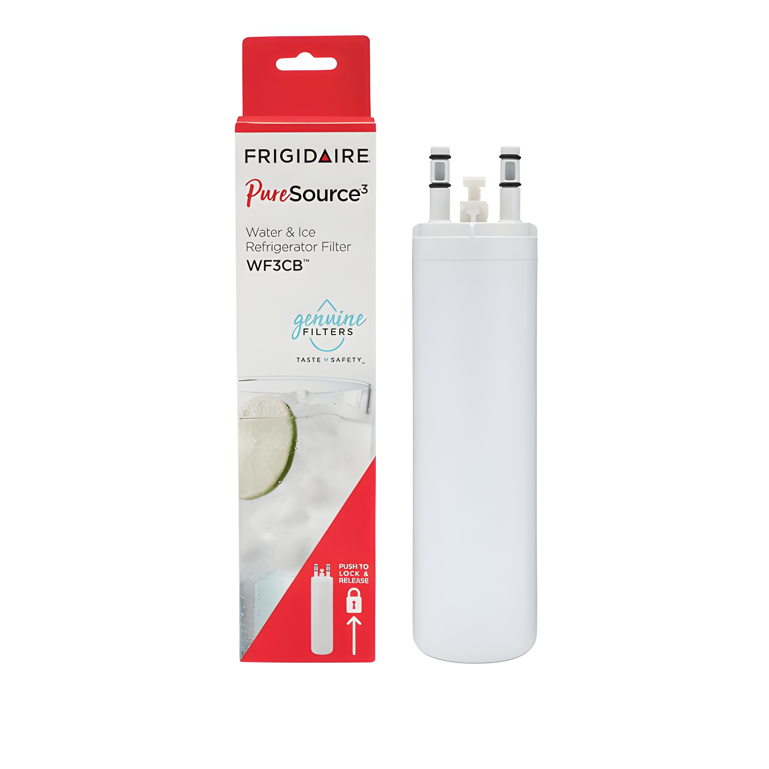 Frigidaire White Puresource3 Refrigerator Water Filter