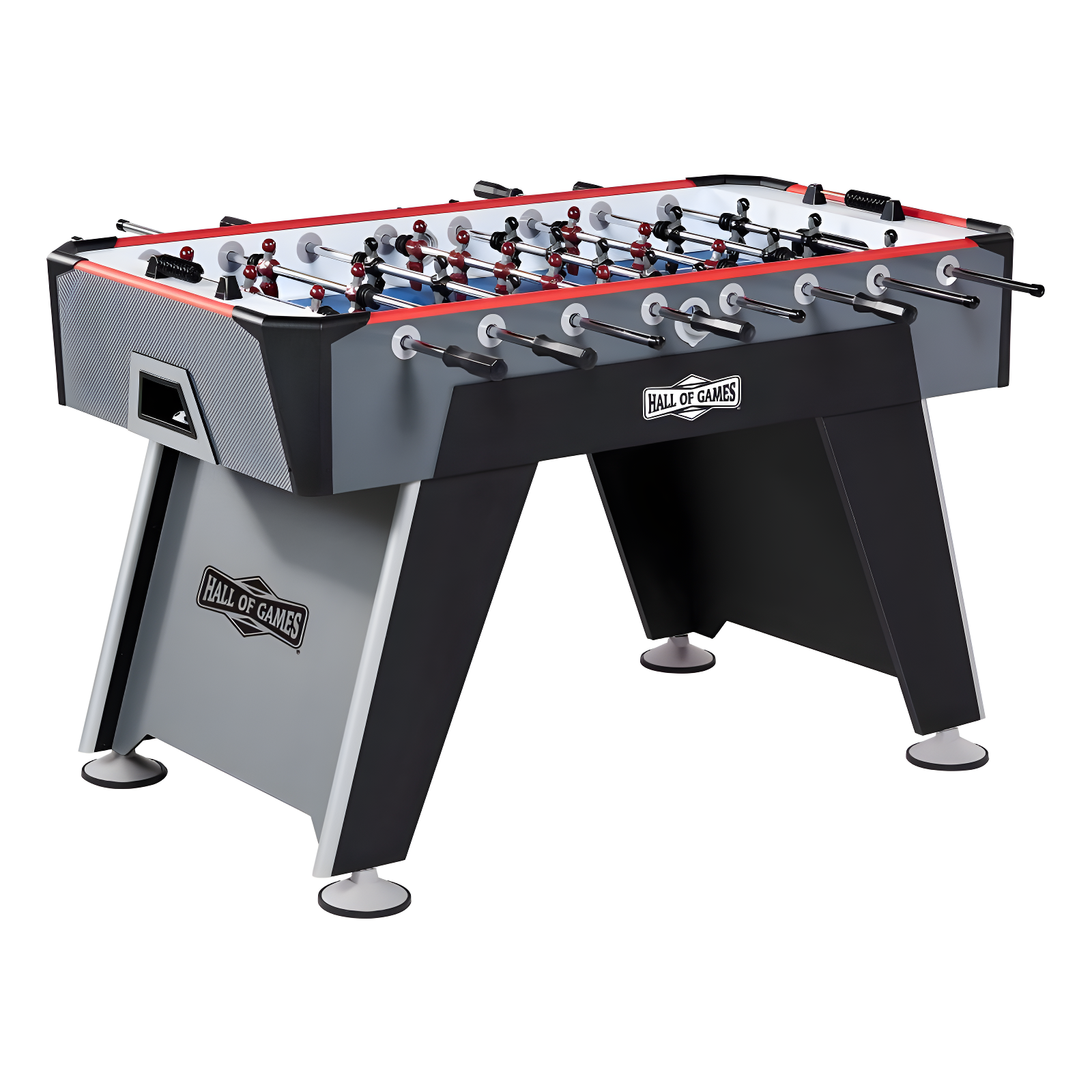 Hall of Games 56" Gray and Black Foosball Table