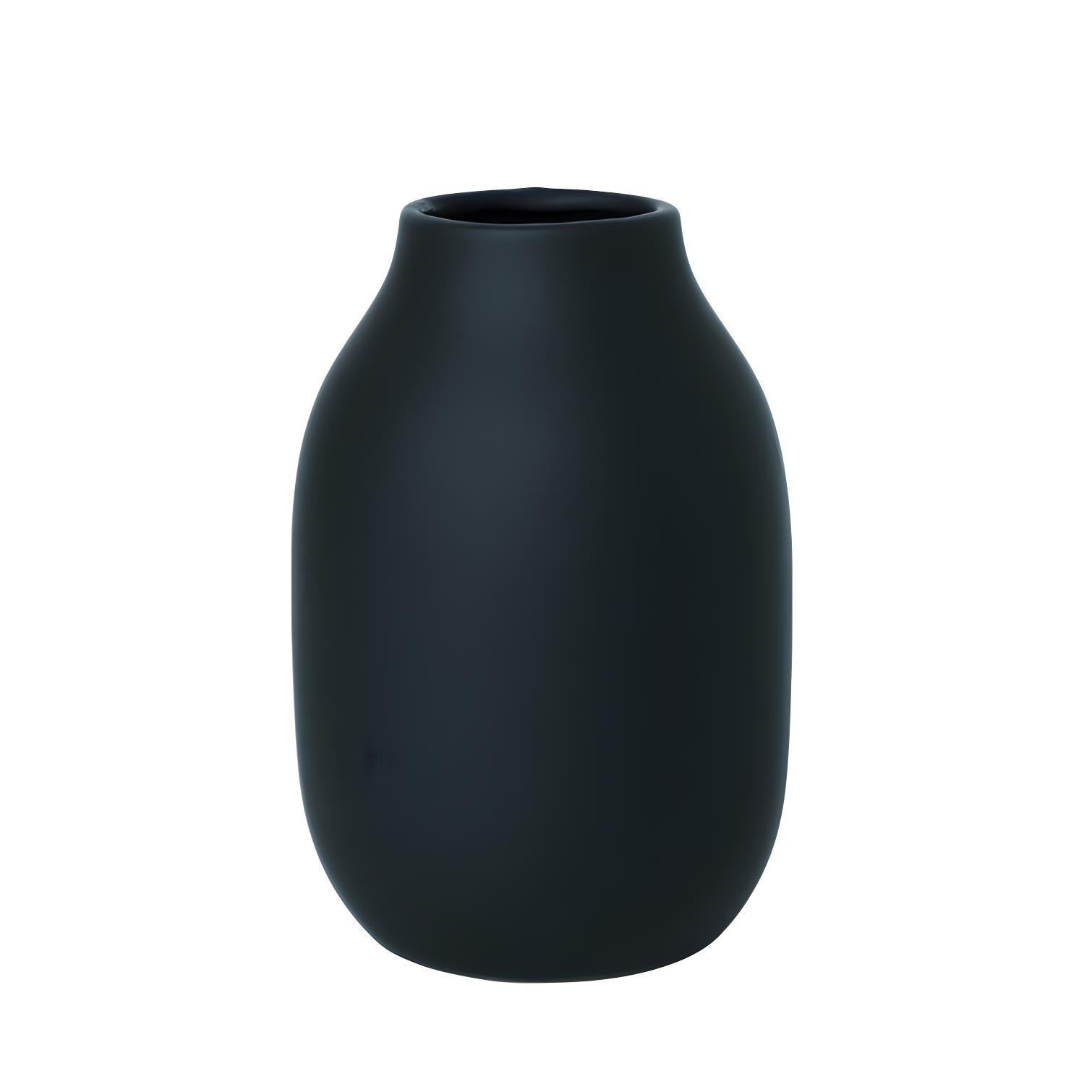 Colora Oval Porcelain Bouquet Table Vase in Matte Peat