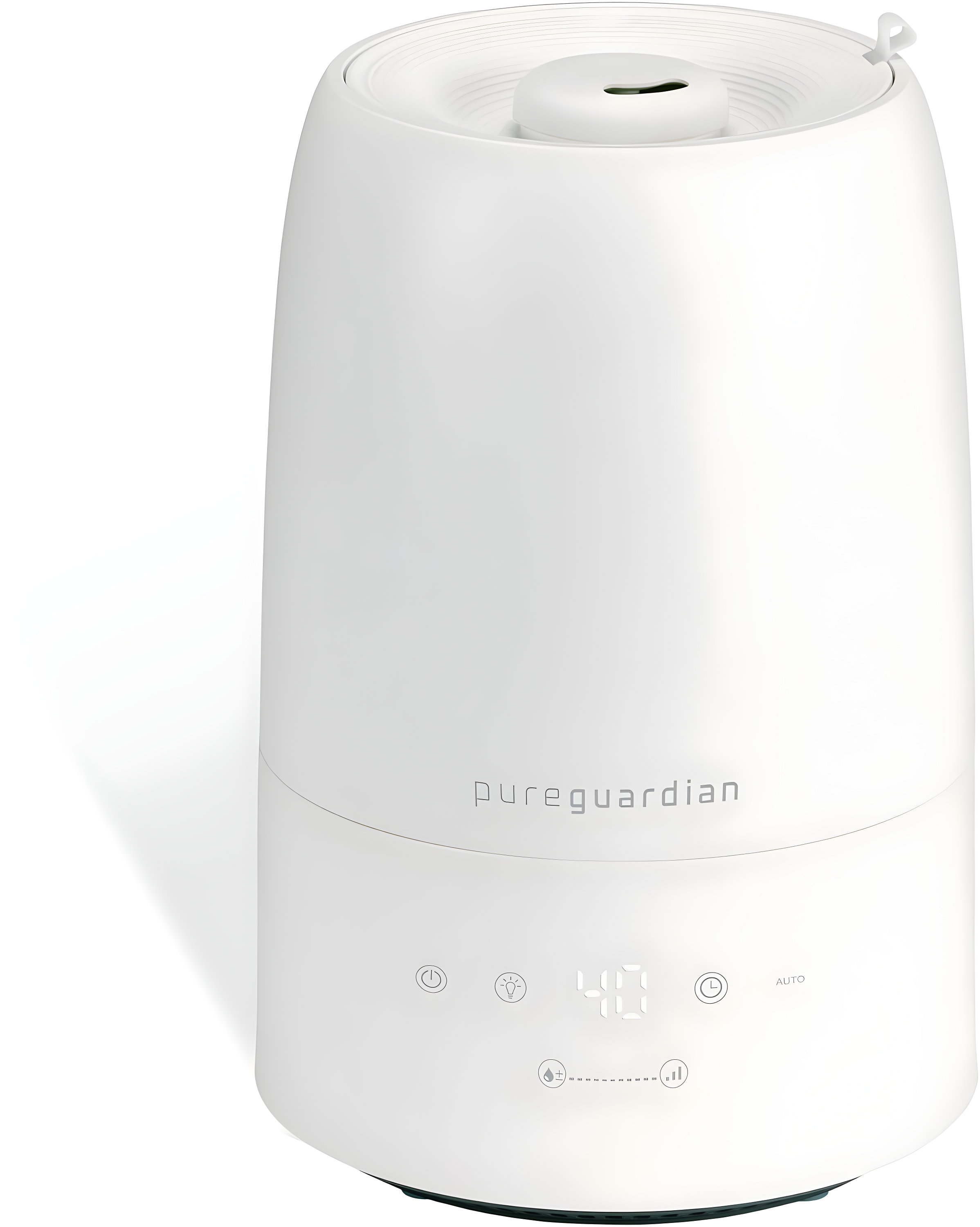 PureGuardian White Ultrasonic Cool Mist Humidifier with Humidistat