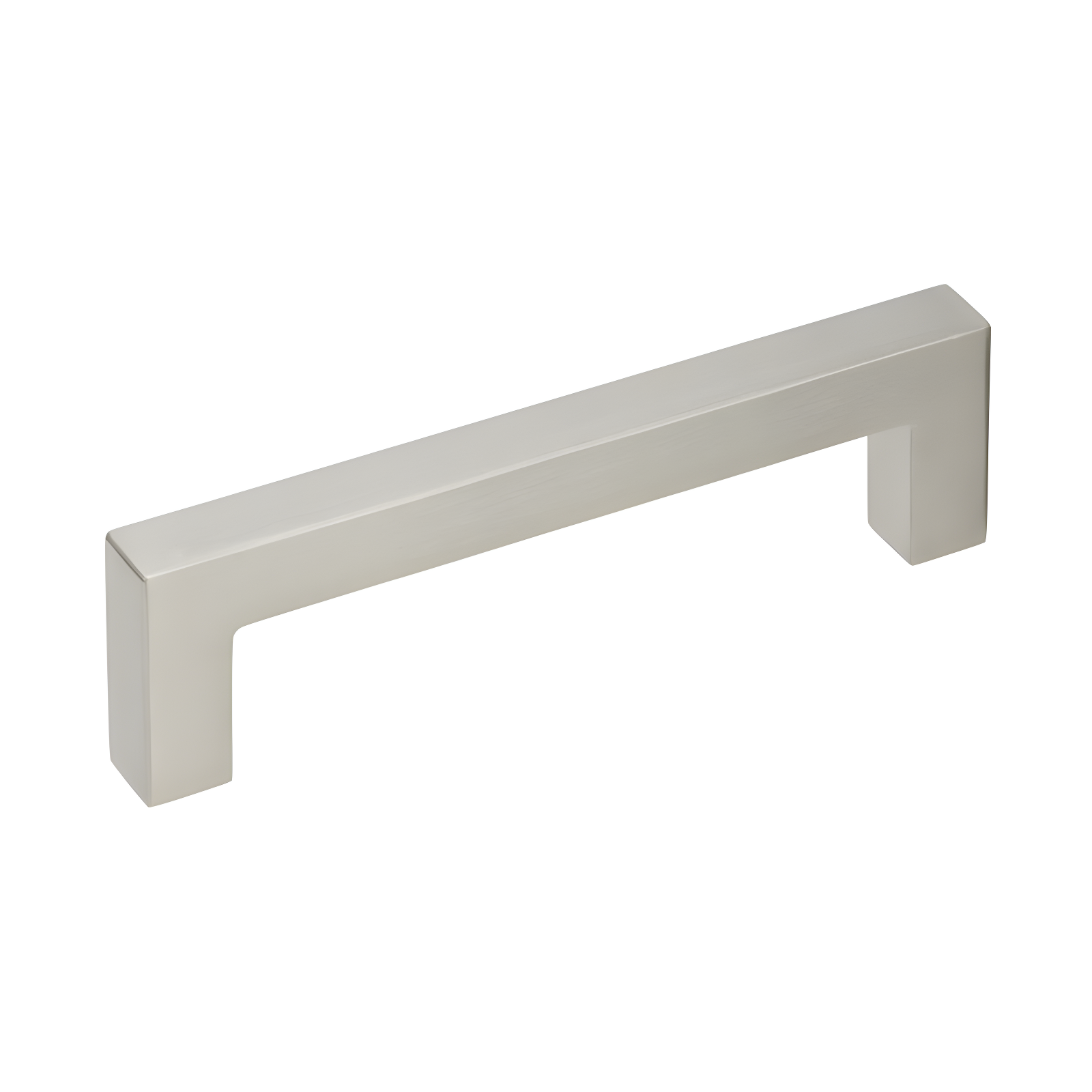 Monument Satin Nickel Rectangular Cabinet Bar Pull