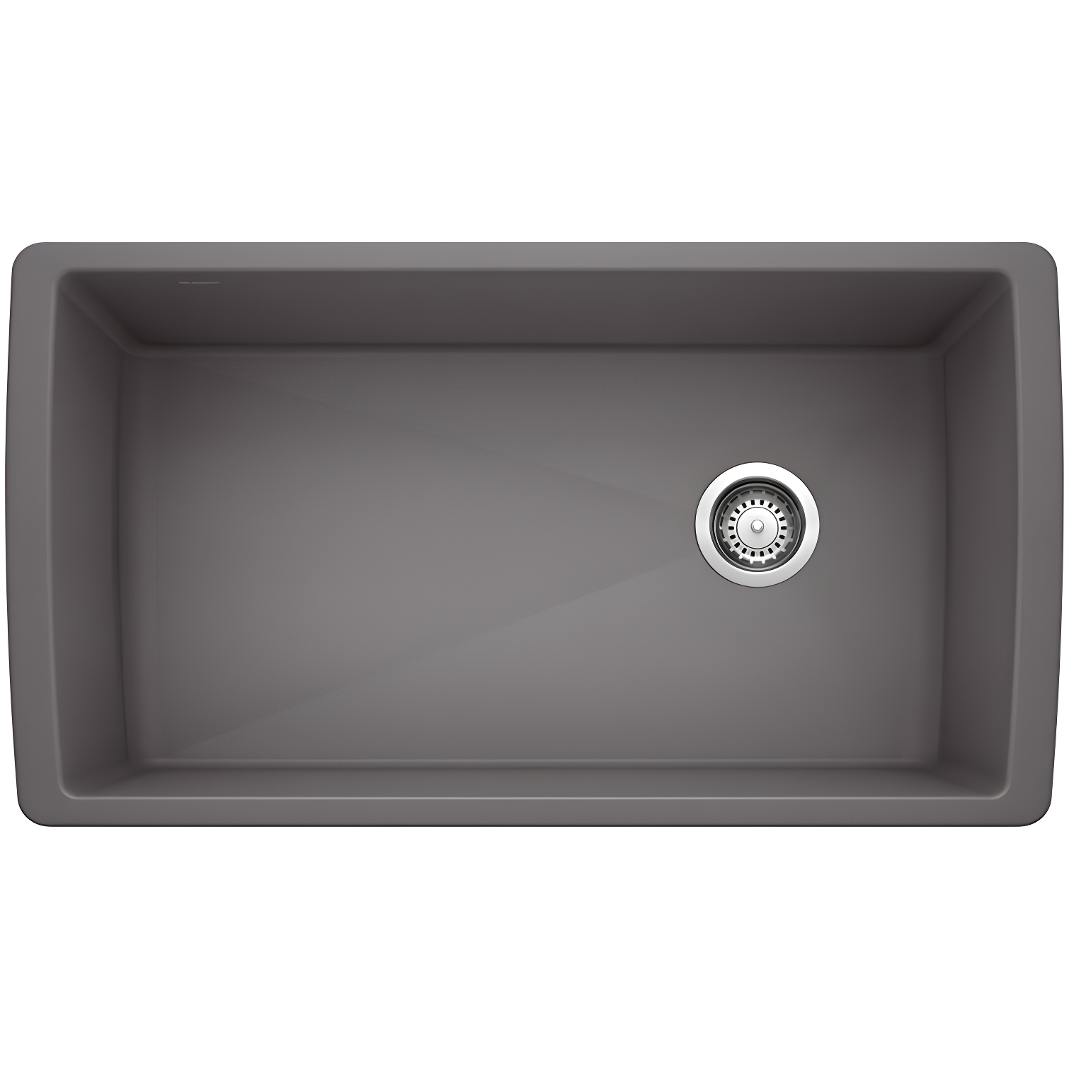 Cinder Stone Single Bowl Drop-In Kitchen Sink