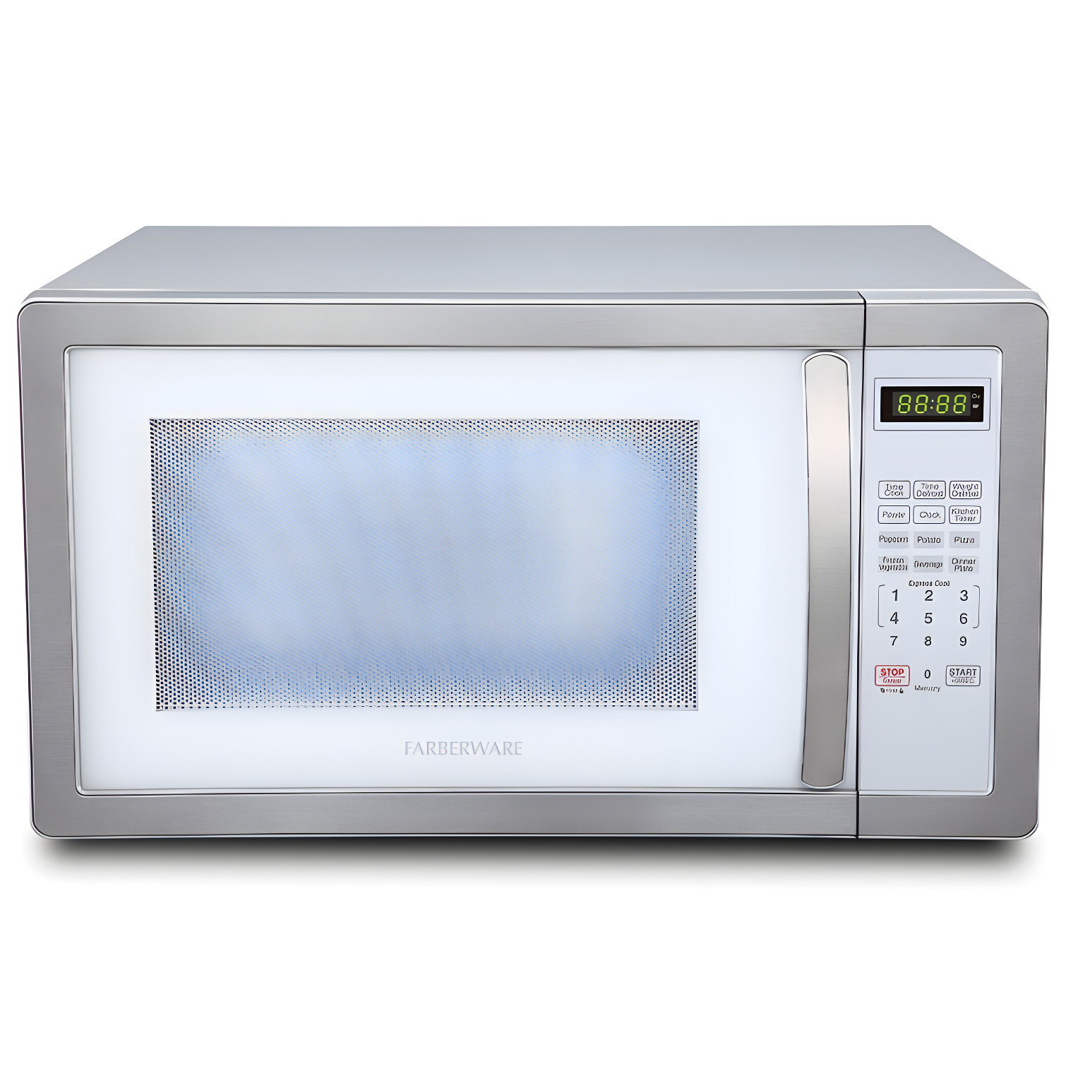 Platinum White 1.1 cu. ft. Touch Control Microwave Oven