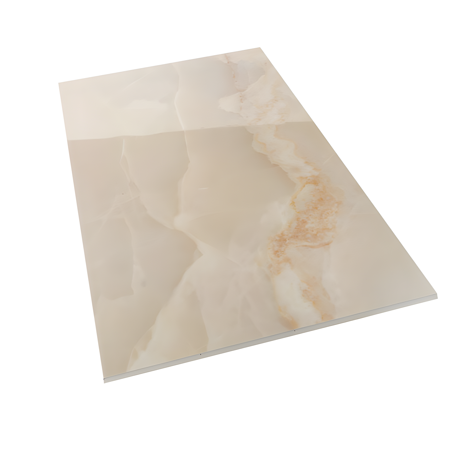 Splendor 24'' x 48'' Pink Porcelain Marble Look Tile