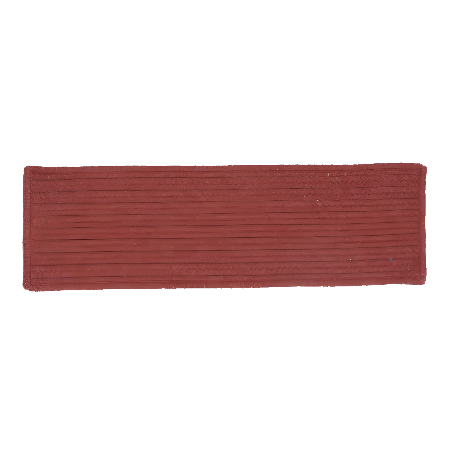 Rosewood Red Wool Blend Braided Stair Tread Rug