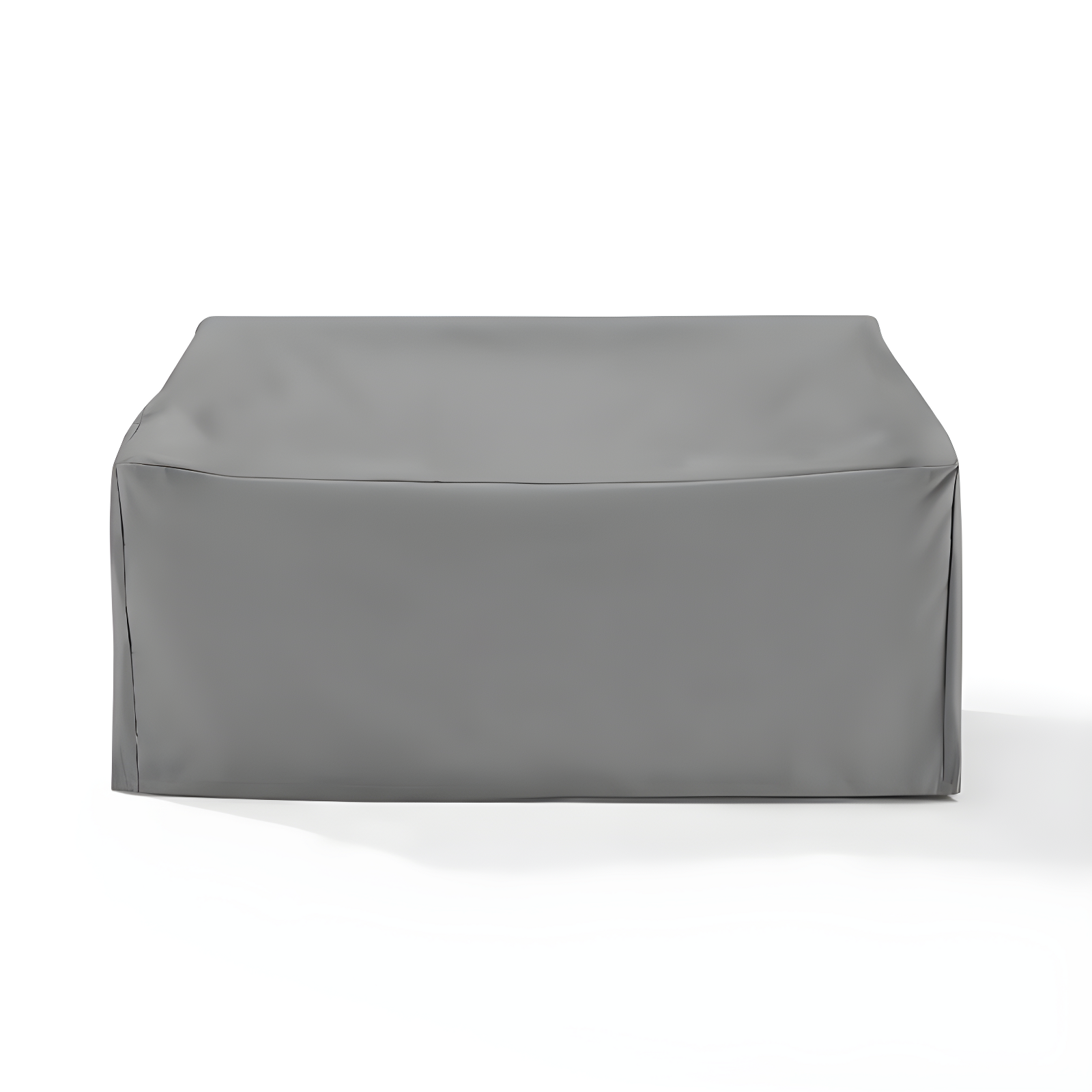 Gray Heavy-Duty Outdoor Loveseat Furniture Cover