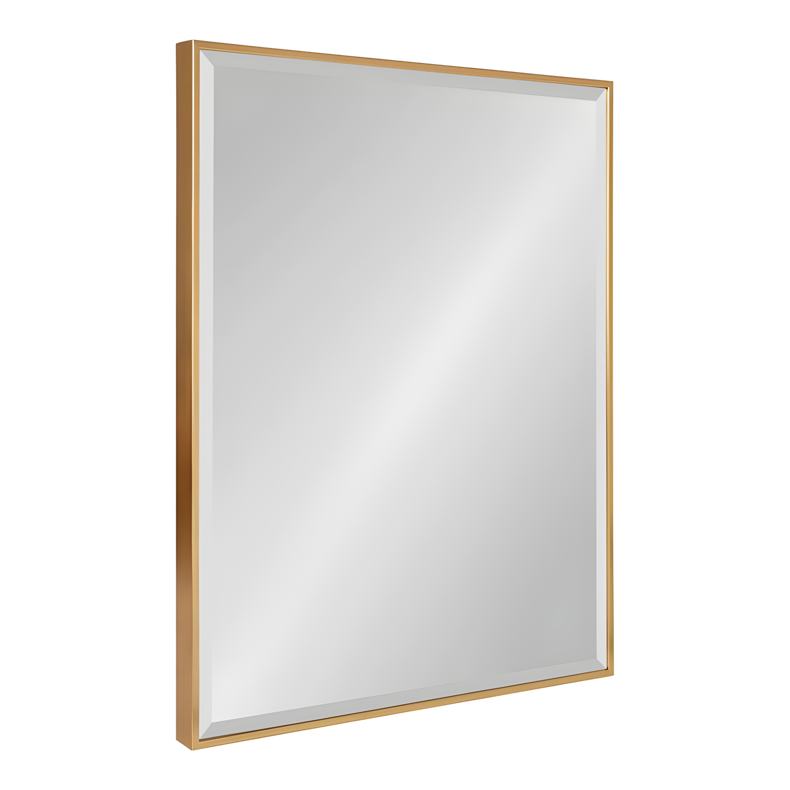 Rhodes Gold Rectangular Large Wall Mirror 22.75x28.75 Inches