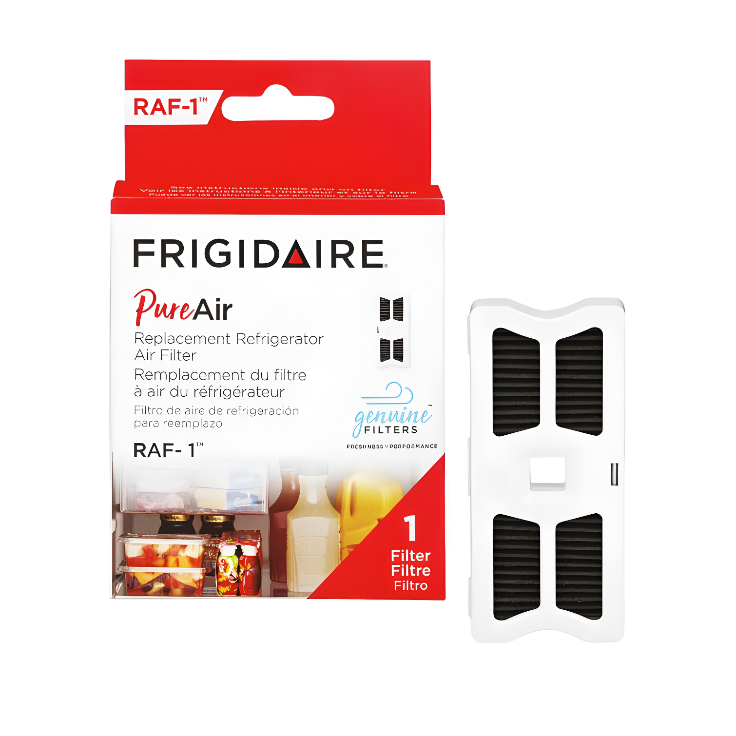 Frigidaire PureAir Replacement Refrigerator Air Filter with Carbon Technology