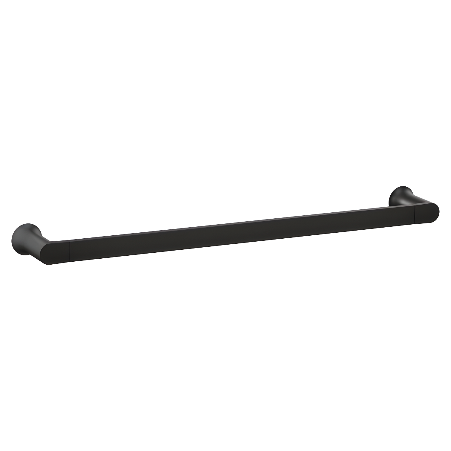 Matte Black Nickel 24-Inch Wall Mounted Towel Bar