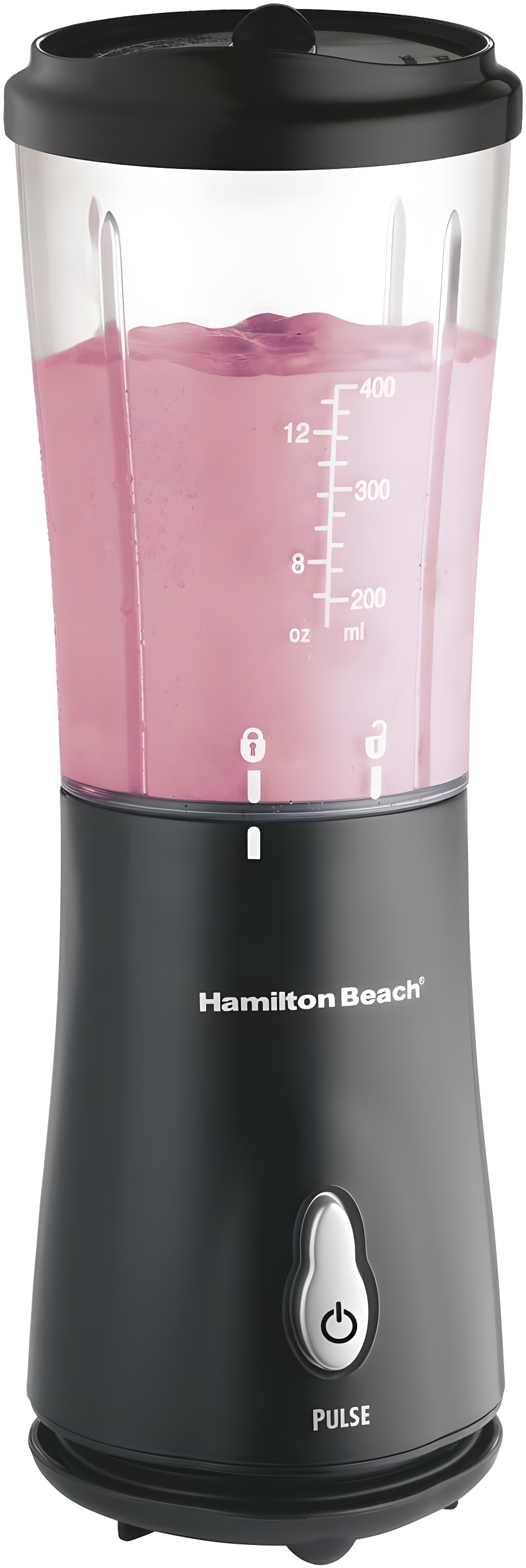 Hamilton Beach Black Cordless Single Serve Blender with 14-oz Cup