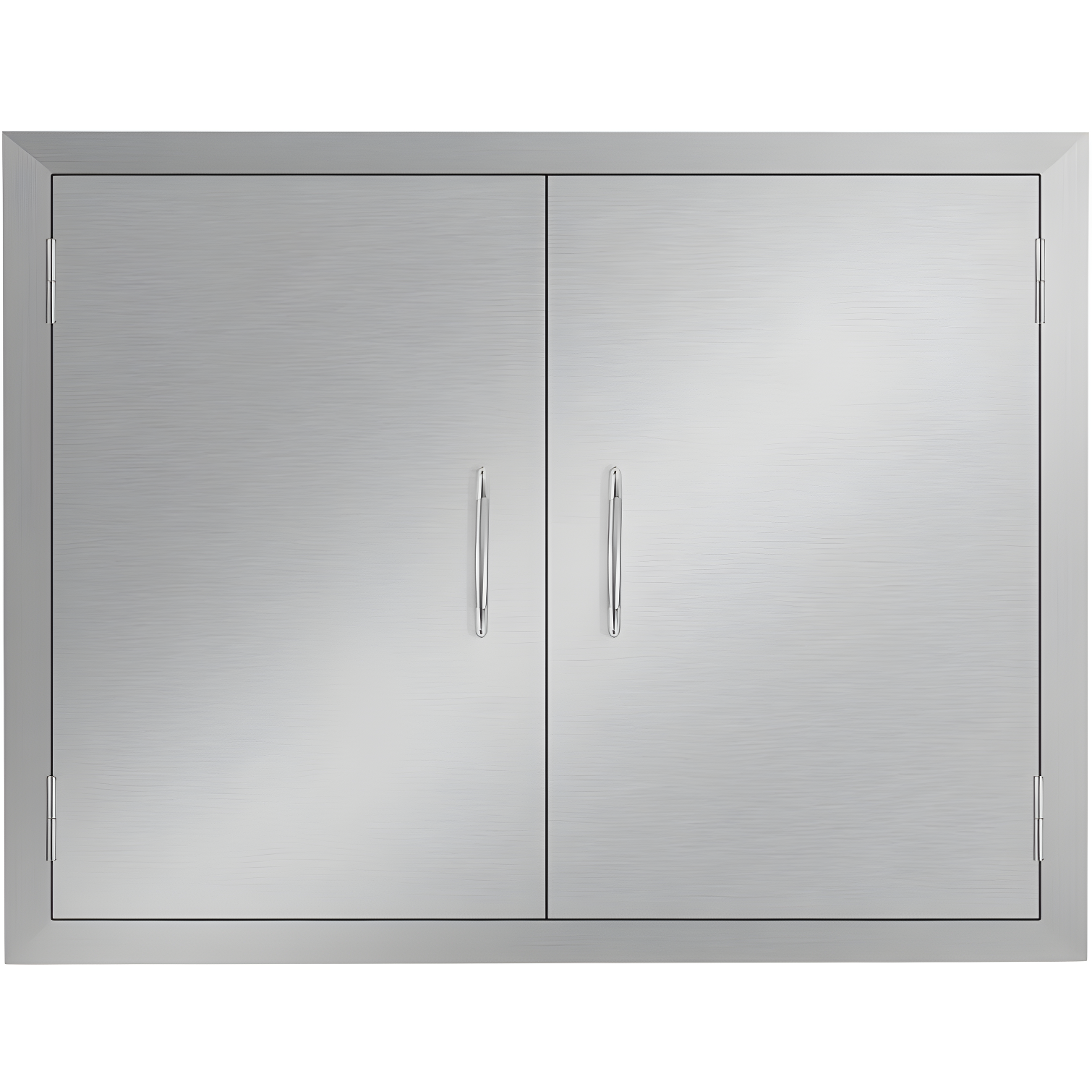 31" Stainless Steel Double Access Outdoor Kitchen Doors