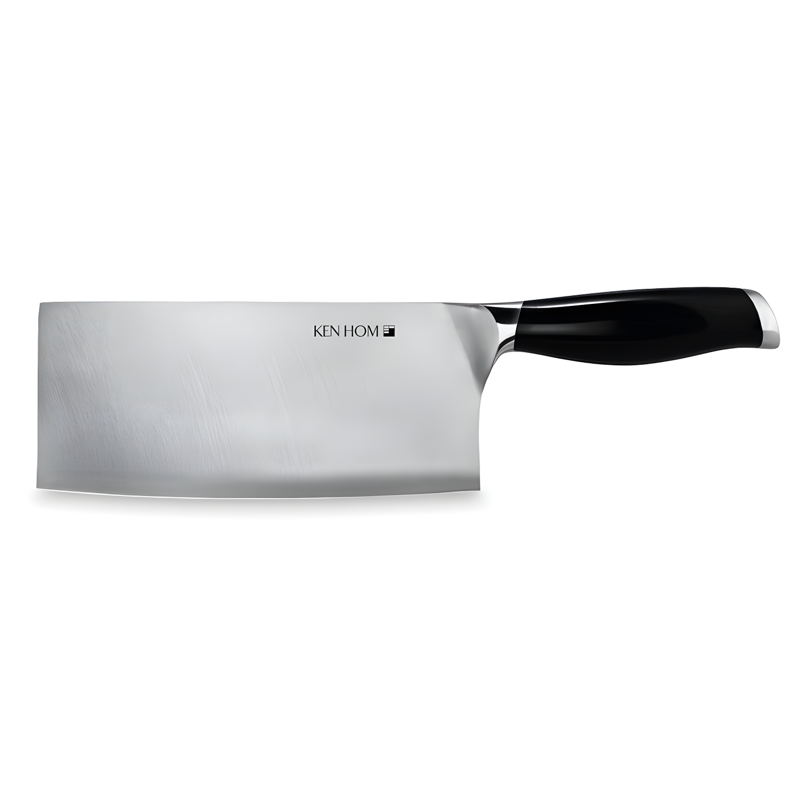 Ken Hom 7-Inch Stainless Steel Black Handle Cleaver