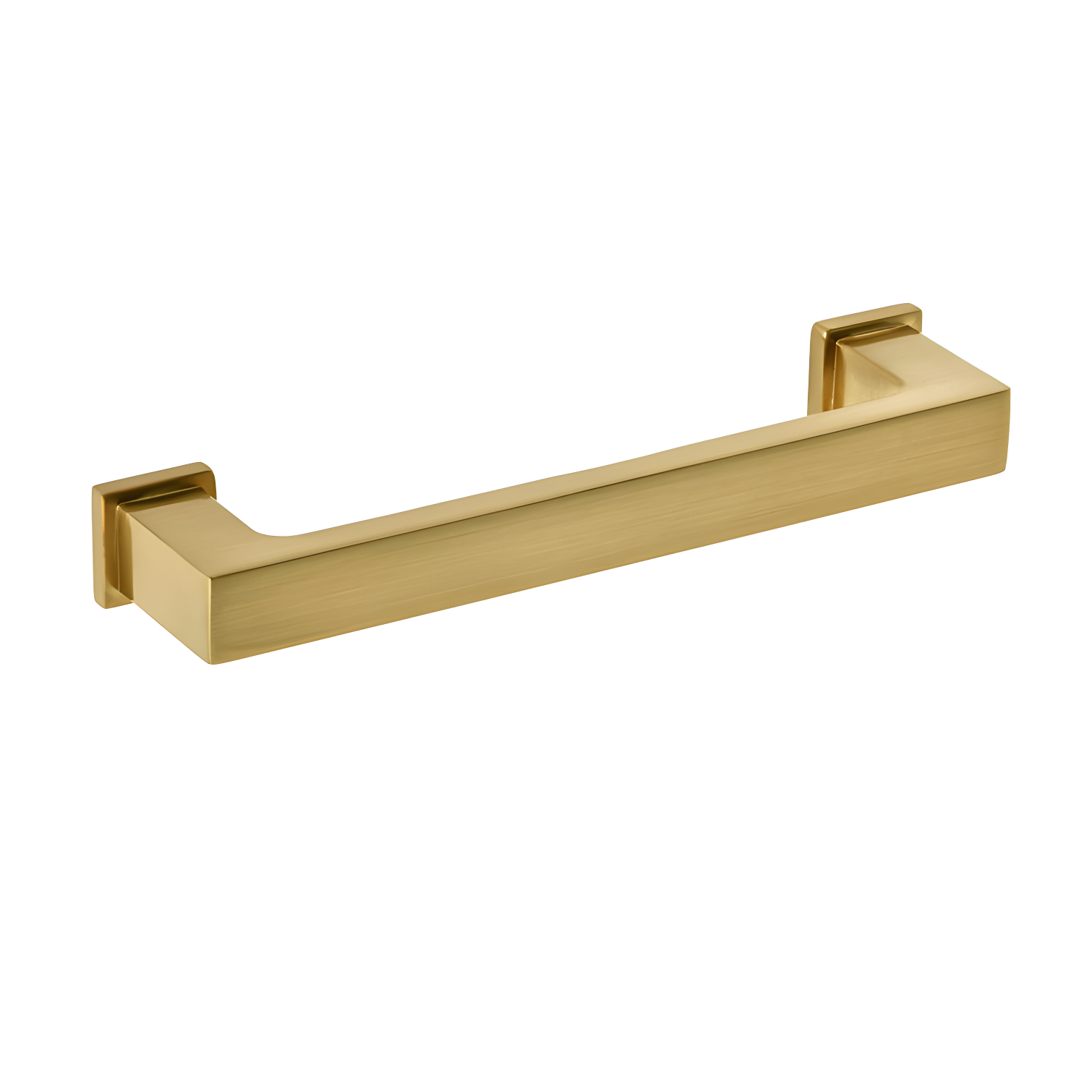 Chelsey 4-Inch Satin Brass Bar Pull with Mounting Hardware