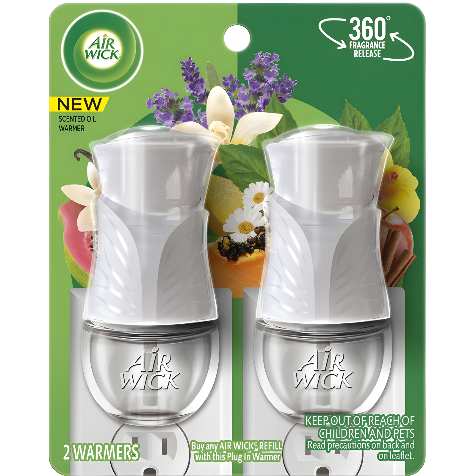 Air Wick White Scented Oil Warmer Refill - 2 Pack