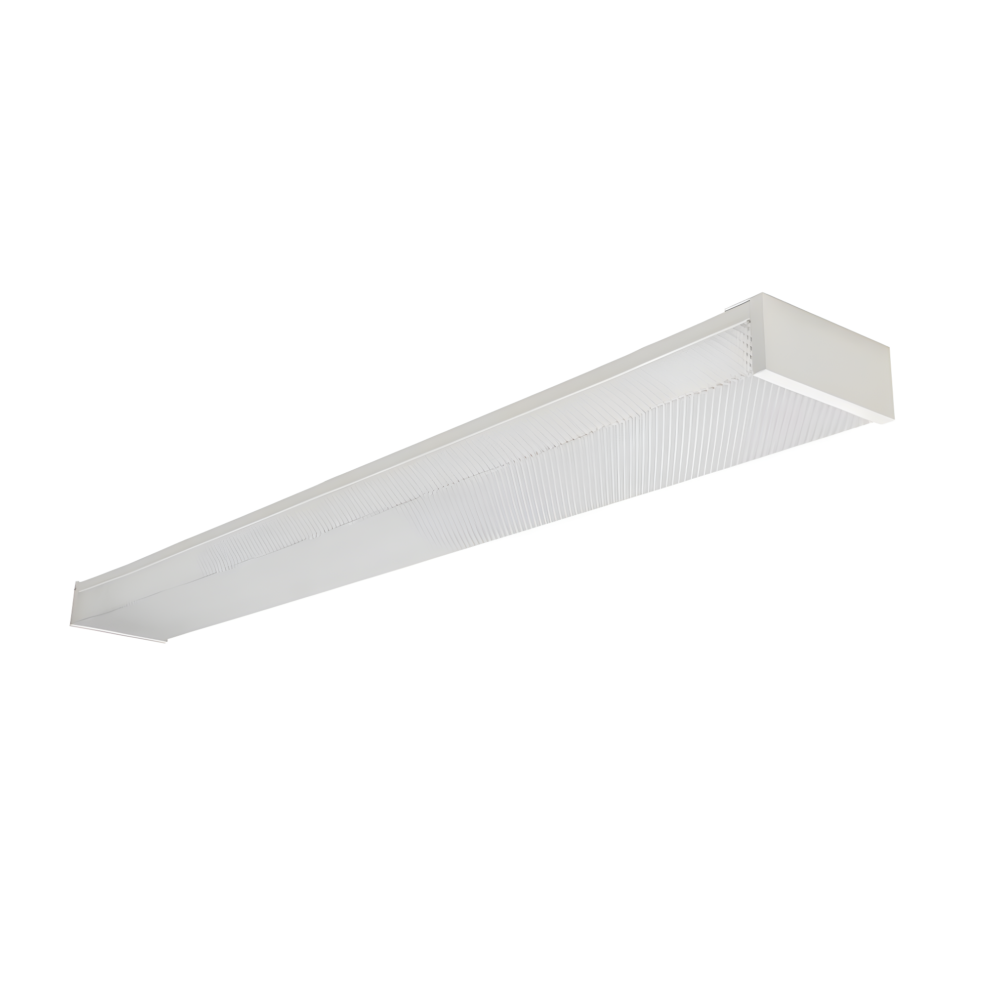 4 ft. White Integrated LED Wraparound Light with Prismatic Lens