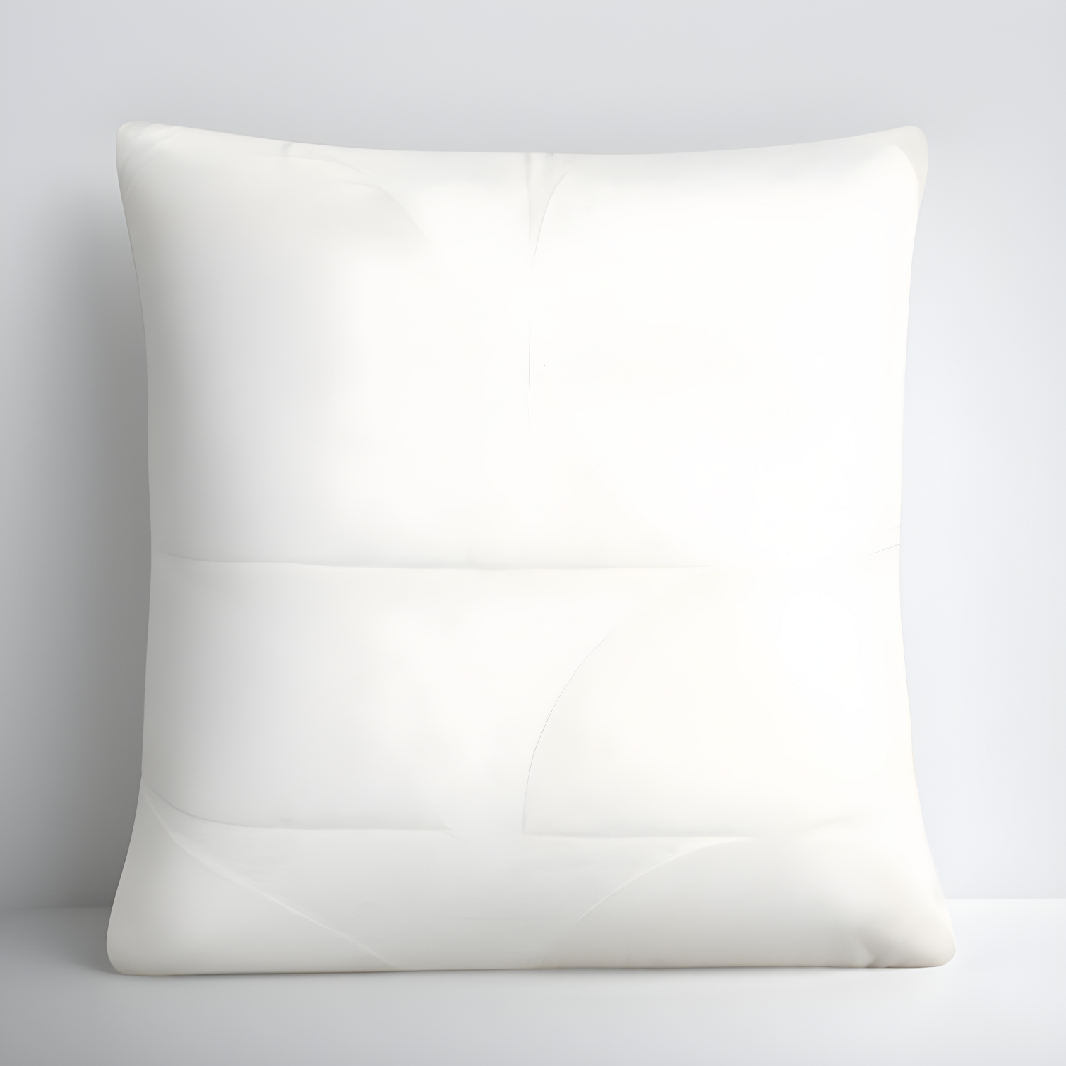 White Cotton Embroidered Geometric Throw Pillow