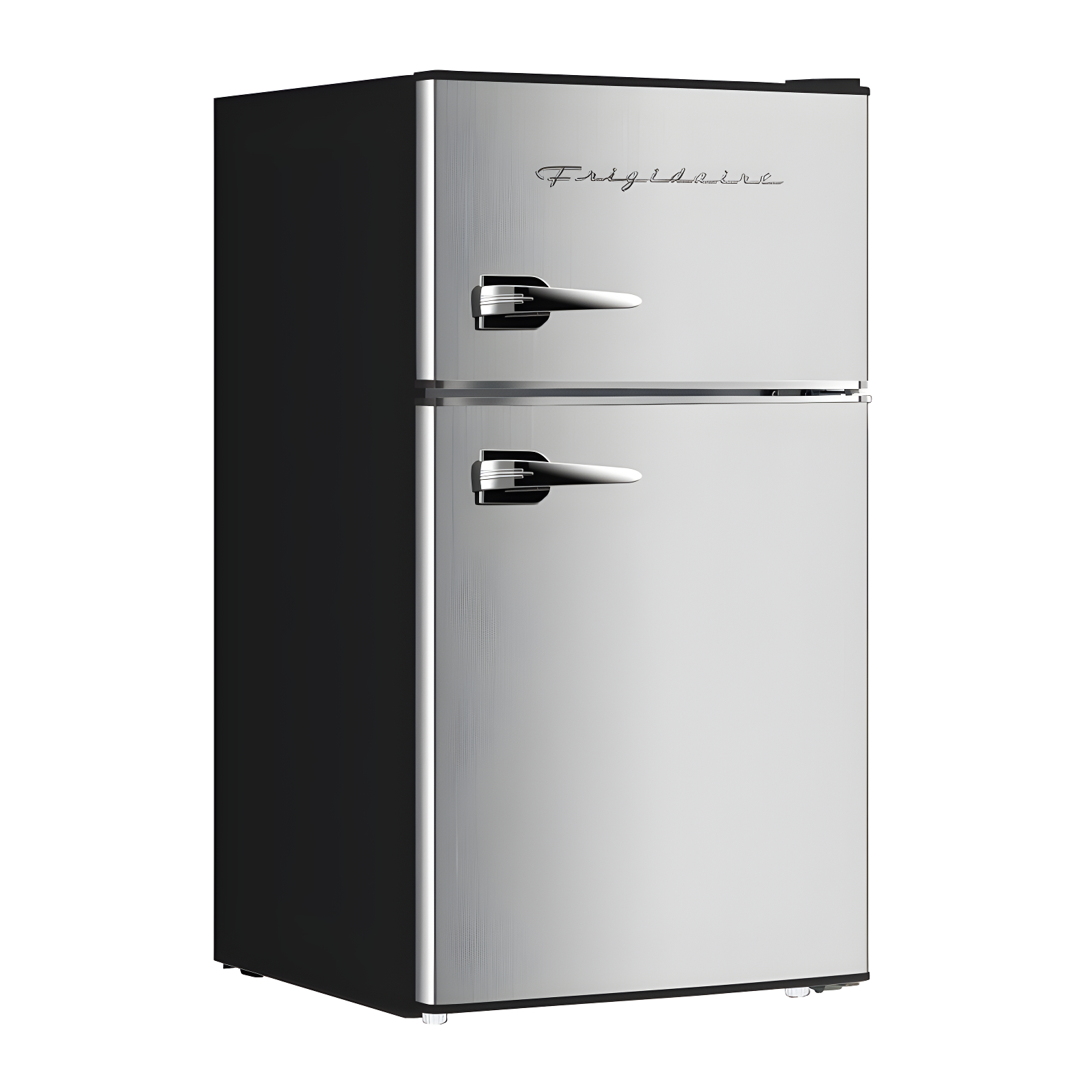 Platinum Compact Stainless Steel Top-Freezer Refrigerator