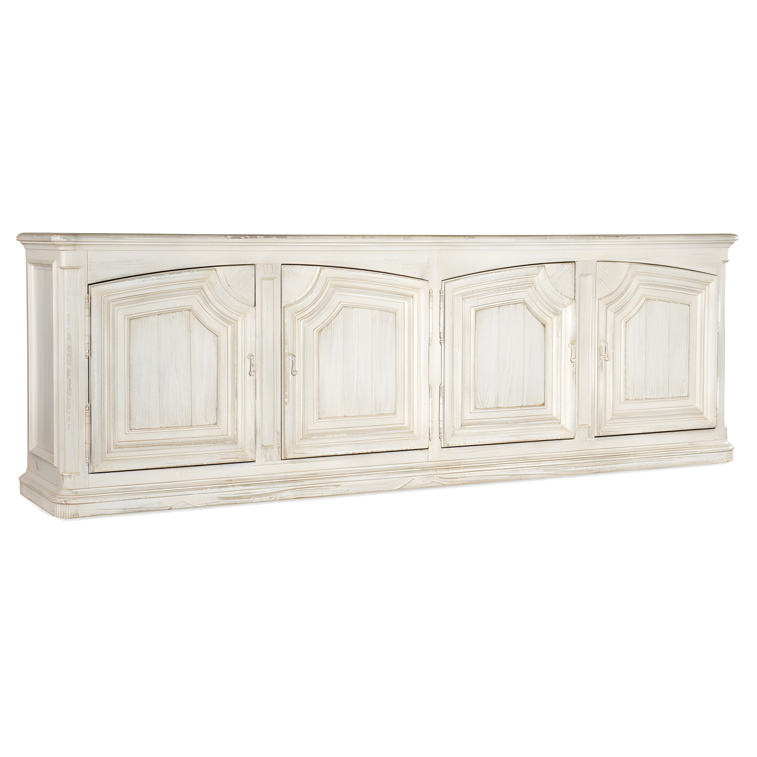 105.5'' White Pine Veneer Traditional Sideboard