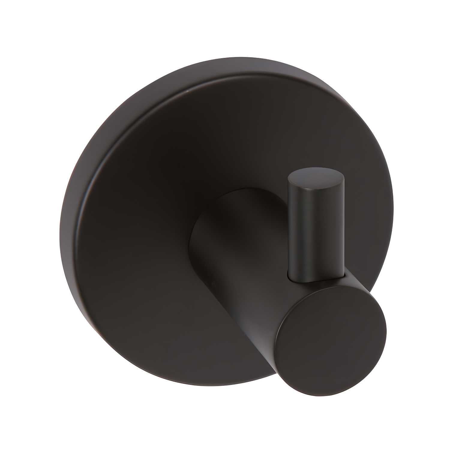 Matte Black Wall Mounted Single Robe Hook