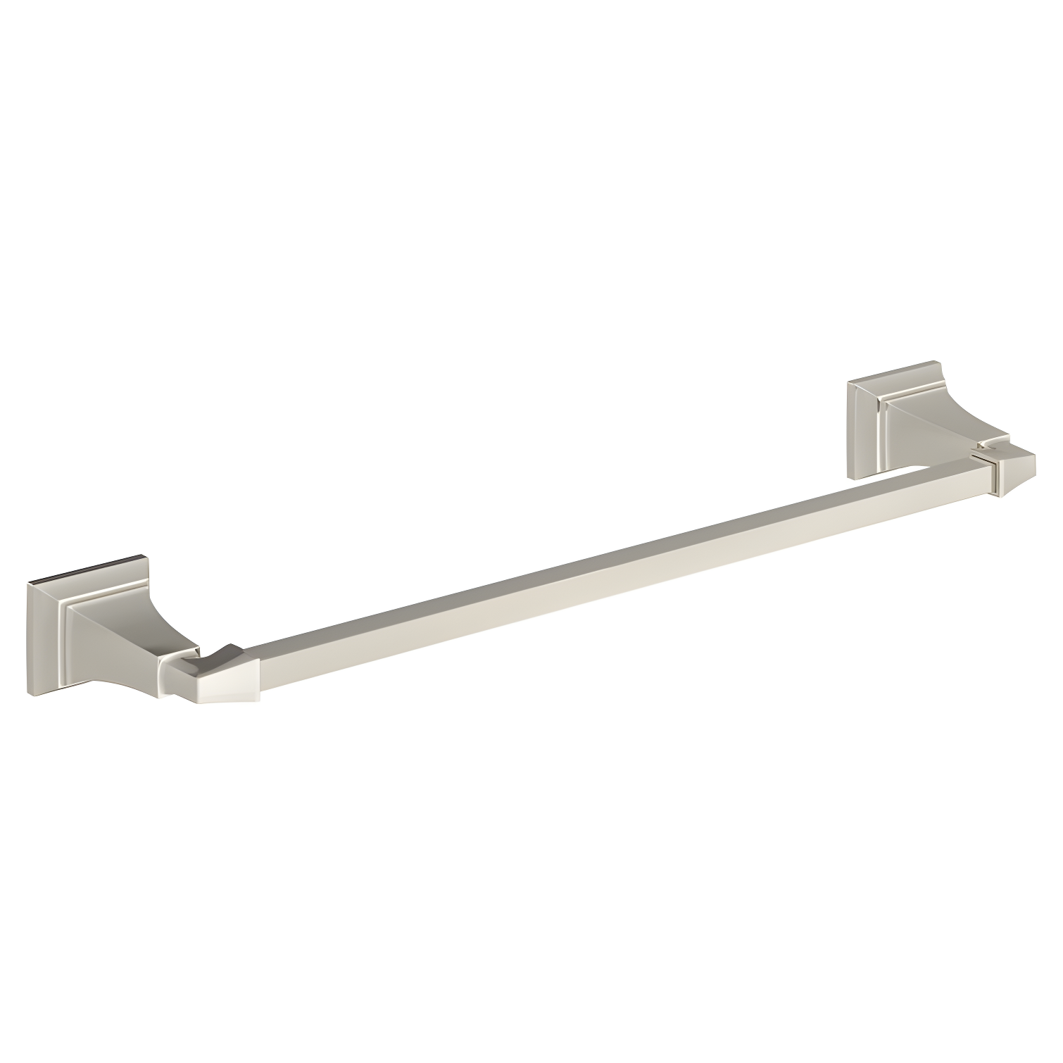 Polished Nickel 24'' Wall Mounted Towel Bar