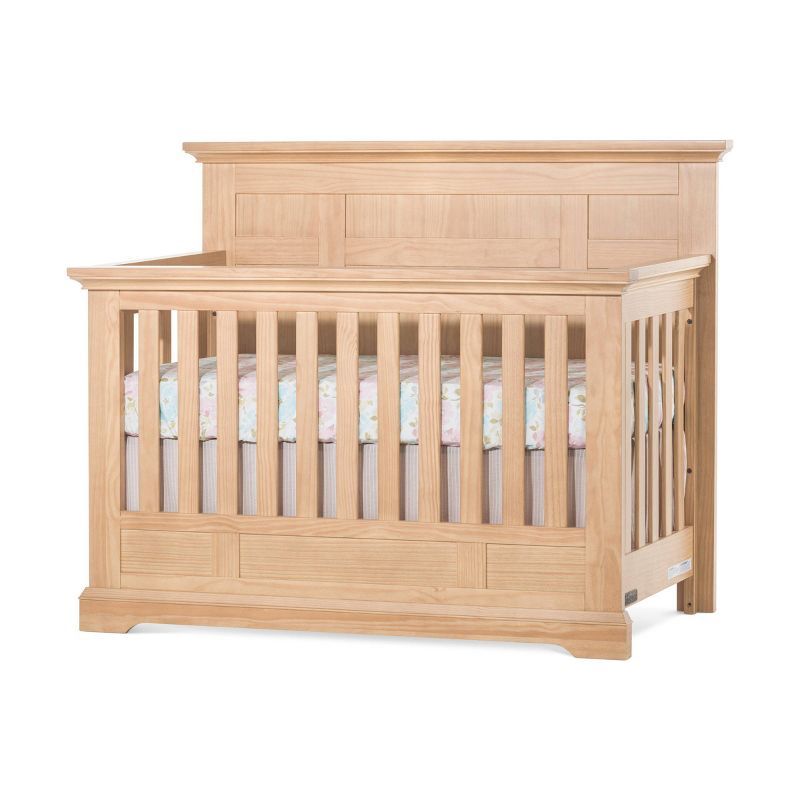 Jordyn Biscotti Wood 4-in-1 Convertible Crib