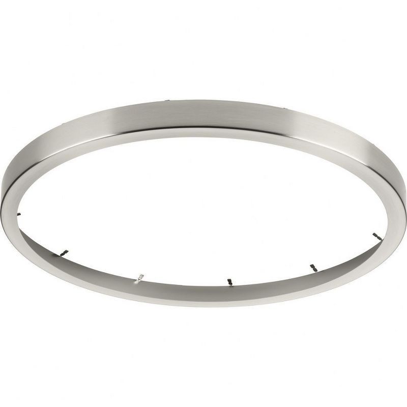 Everlume 18" Brushed Nickel LED Edgelit Round Trim Ring